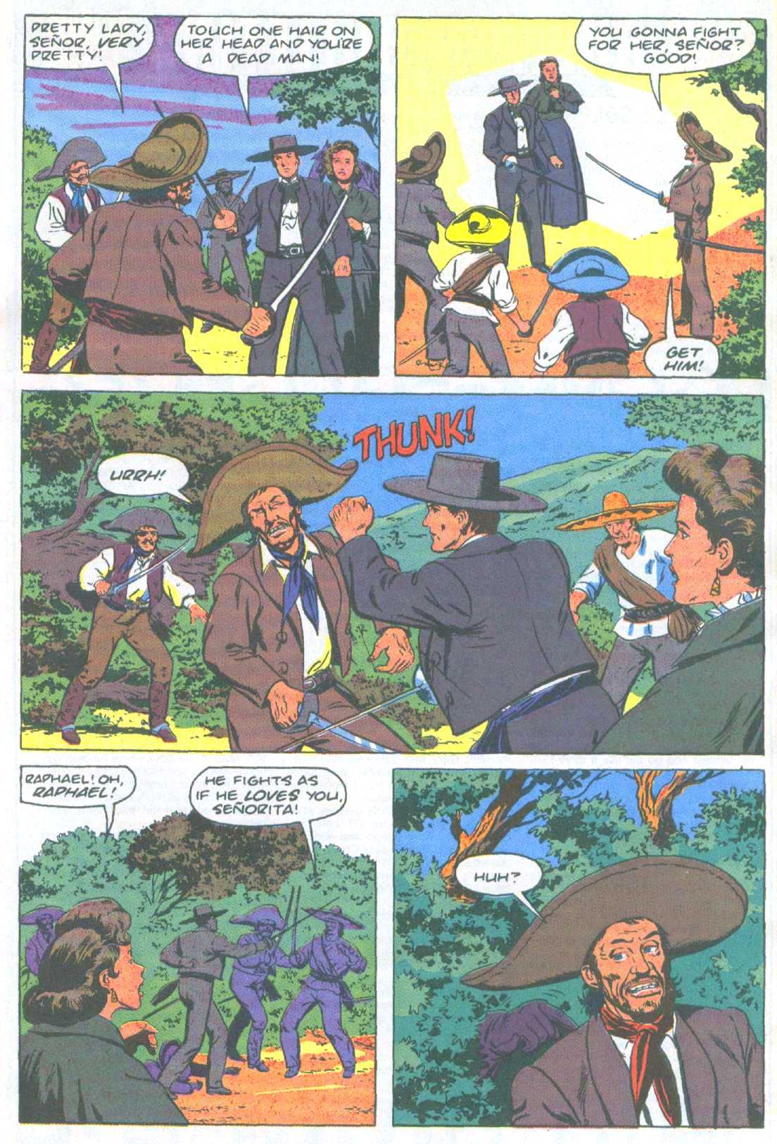 Read online Zorro (1990) comic -  Issue #6 - 18
