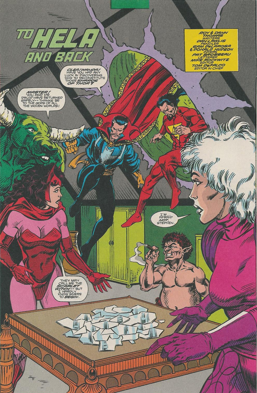 Read online Doctor Strange: Sorcerer Supreme comic -  Issue #35 - 5