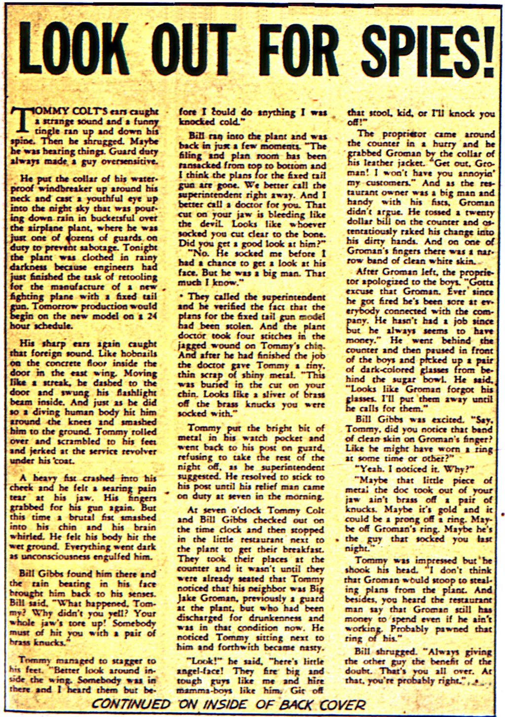 Read online USA Comics comic -  Issue #6 - 43