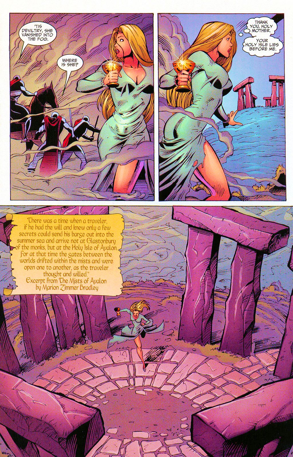 Read online Lady Pendragon comic -  Issue #6 - 14