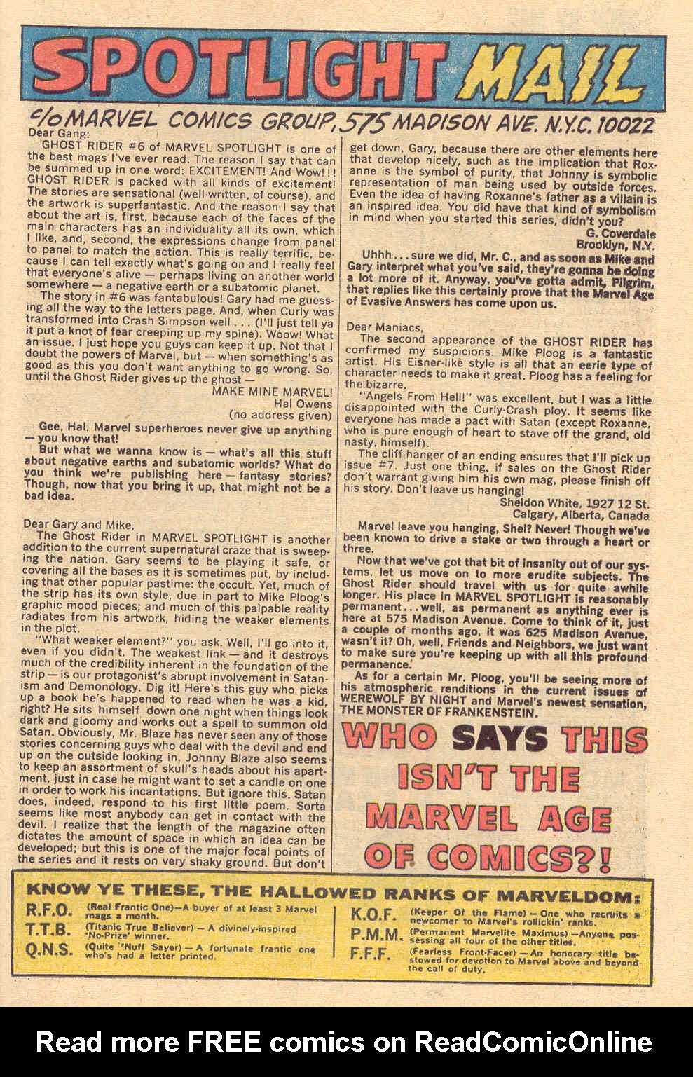 Read online Marvel Spotlight (1971) comic -  Issue #8 - 18