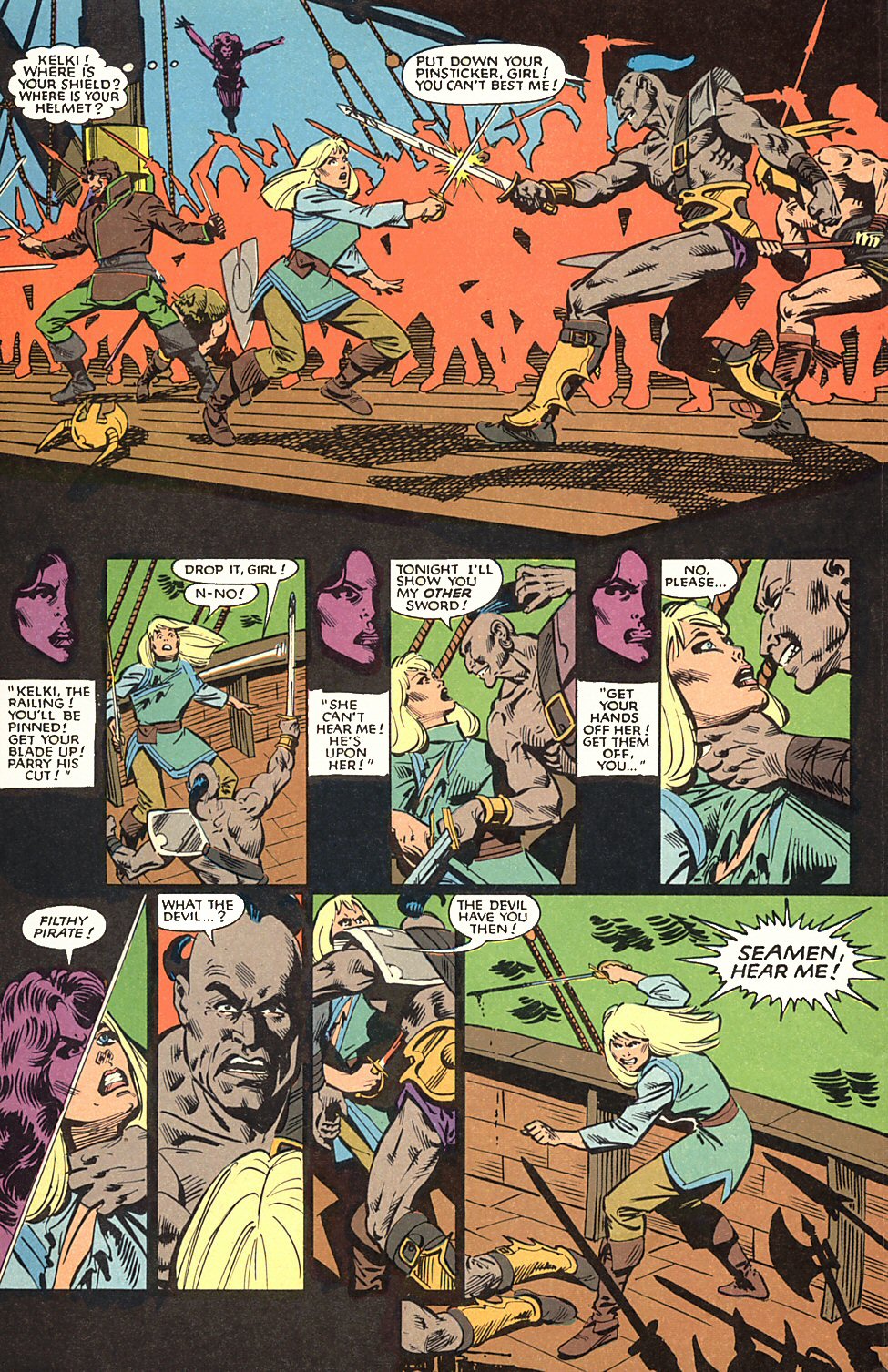 Read online Sisterhood of Steel comic -  Issue #2 - 21