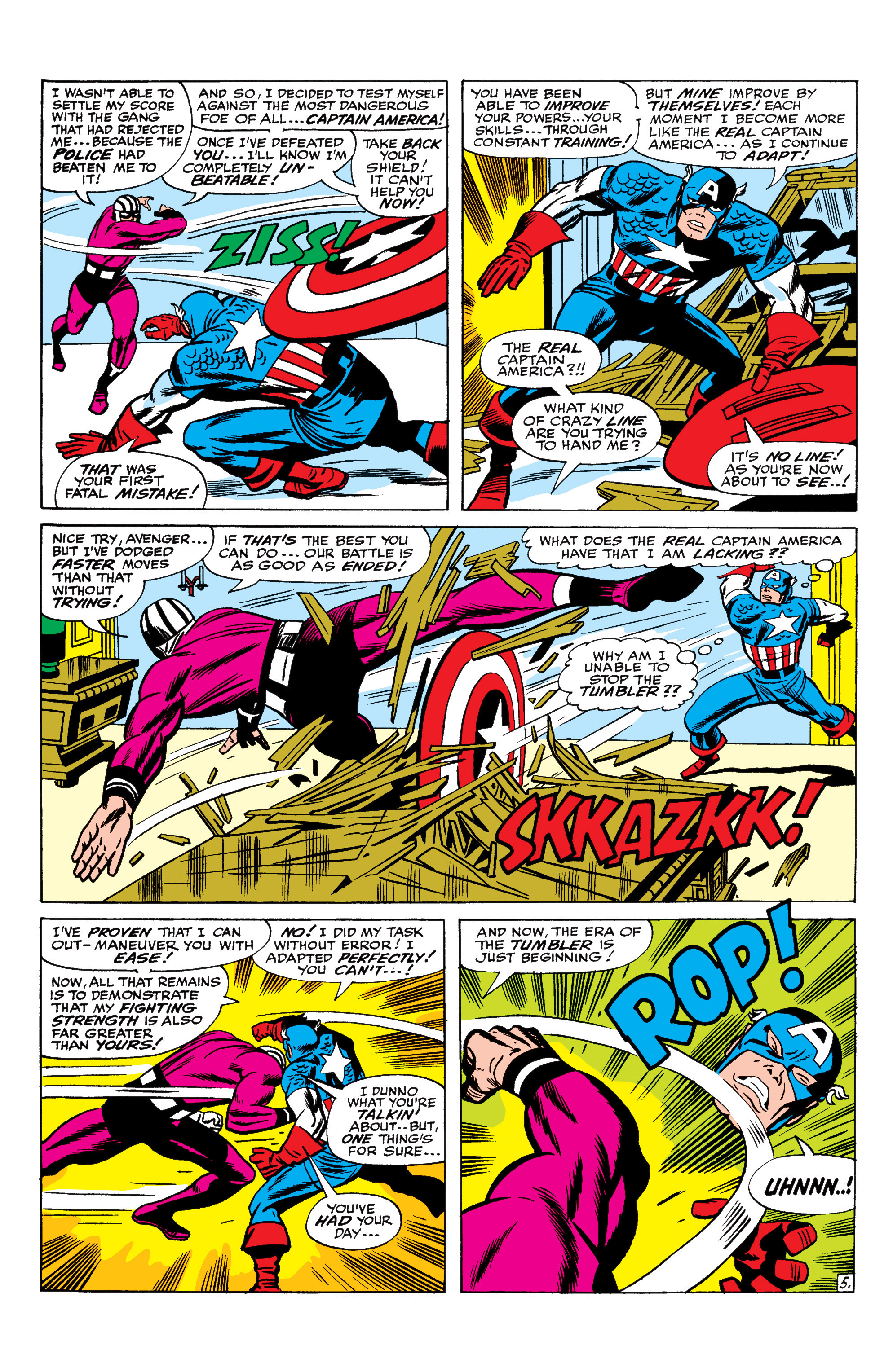 Read online Marvel Masterworks: Captain America comic -  Issue # TPB 2 (Part 1) - 22