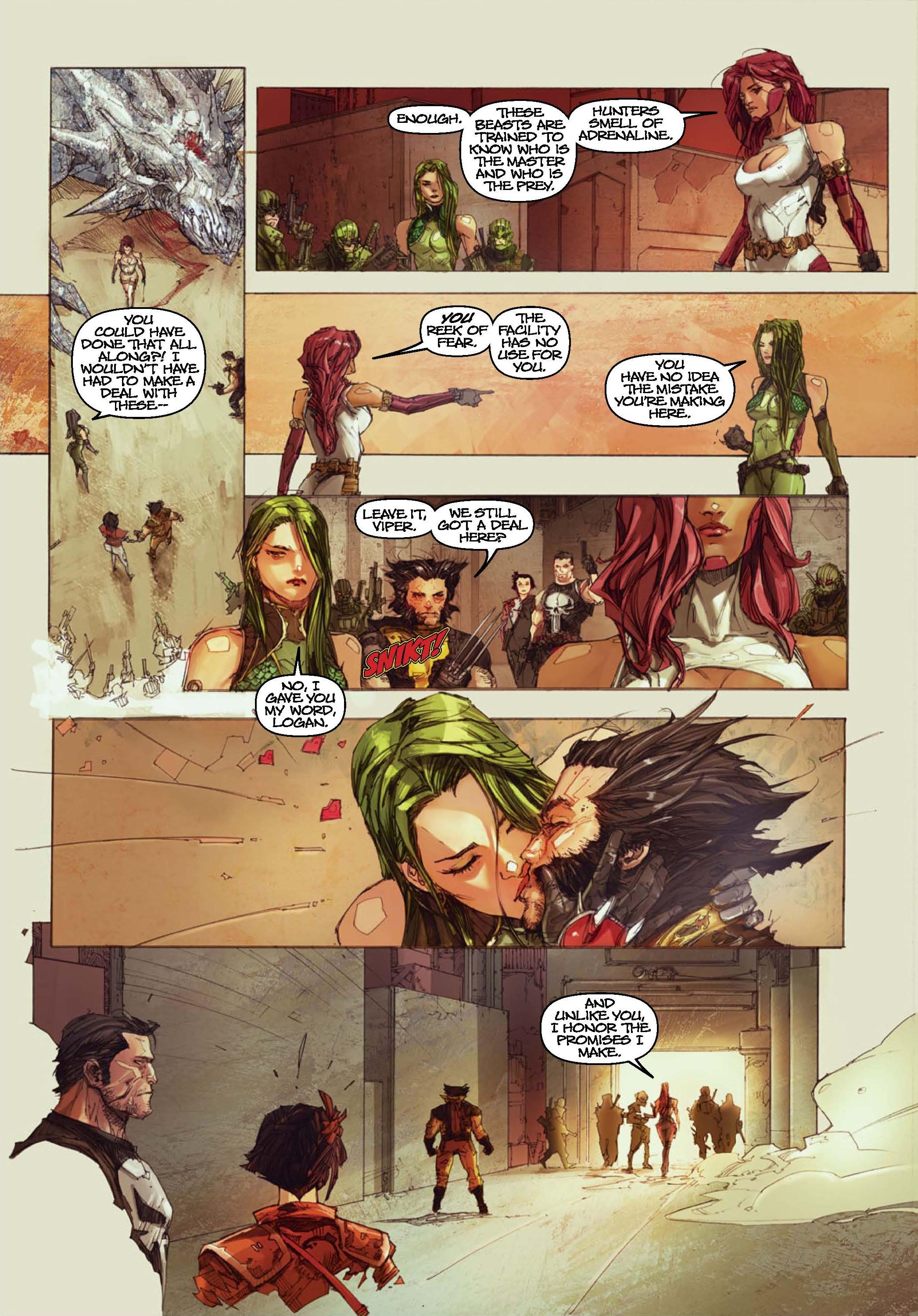 Read online Astonishing Tales: Wolverine/Punisher comic -  Issue #6 - 7