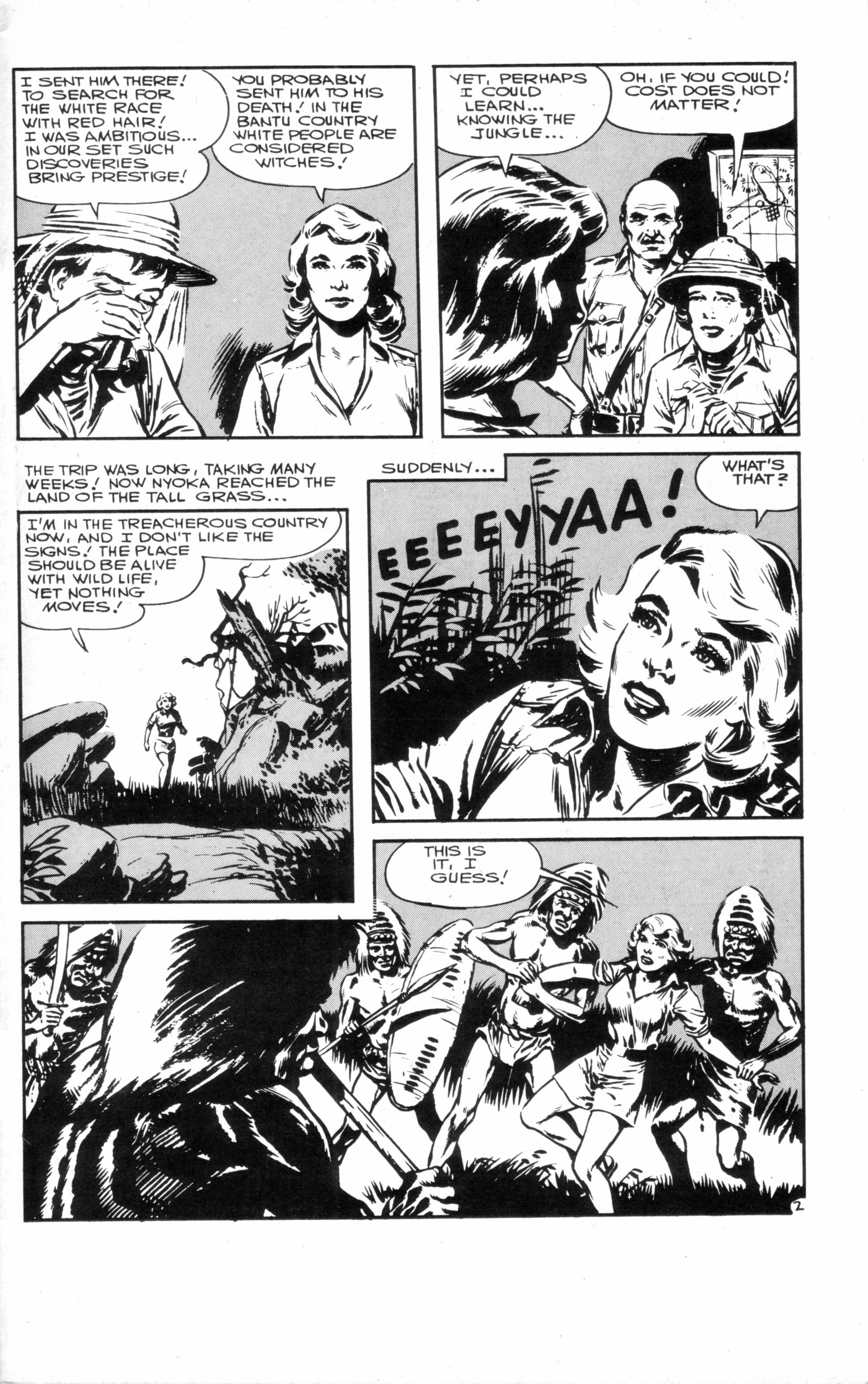 Read online Jungle Girls (1988) comic -  Issue #6 - 32