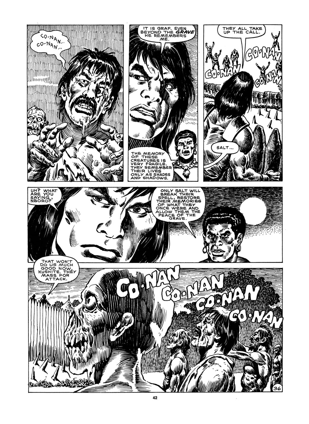 The Savage Sword Of Conan issue 150 - Page 38