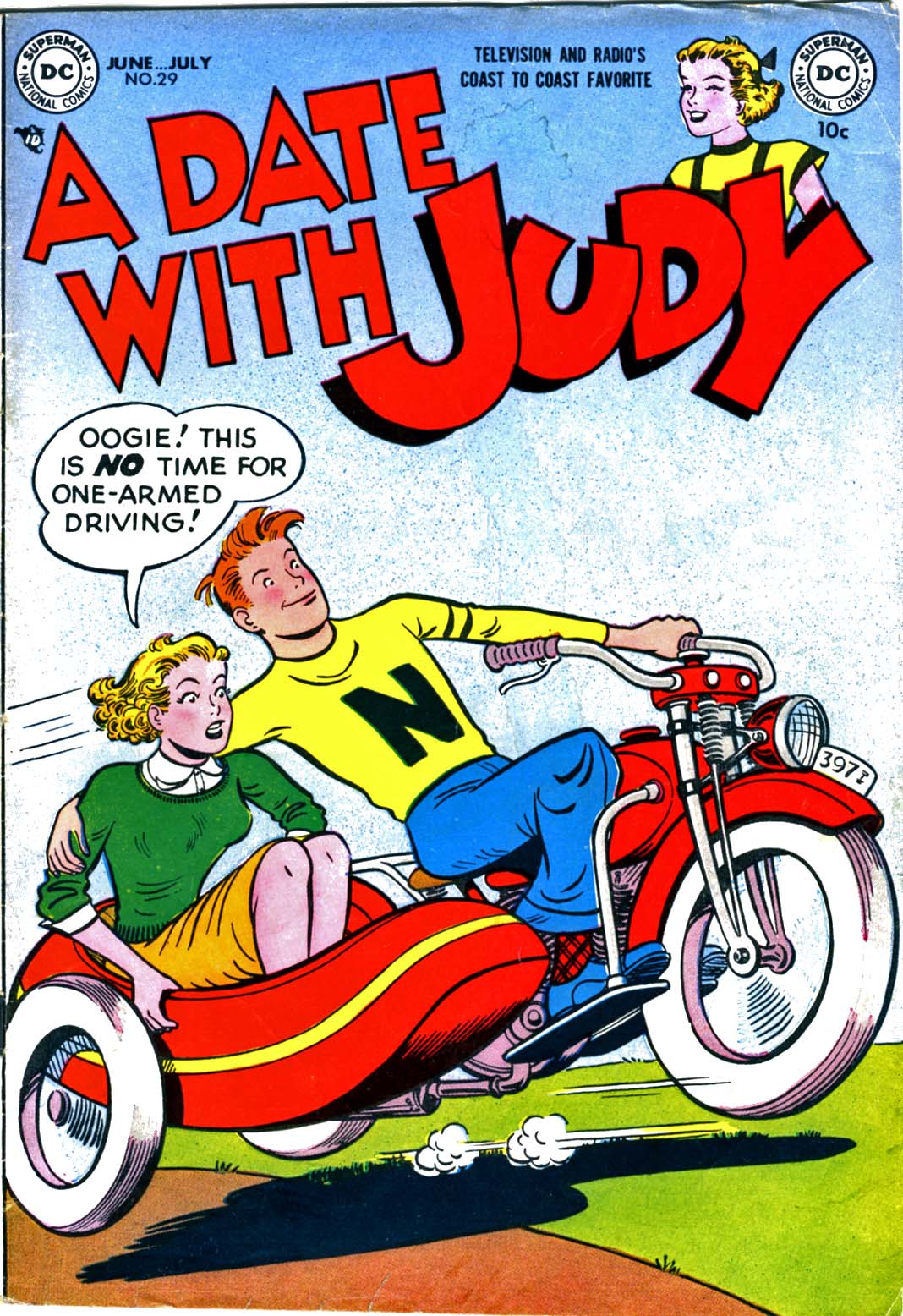 Read online A Date with Judy comic -  Issue #29 - 1