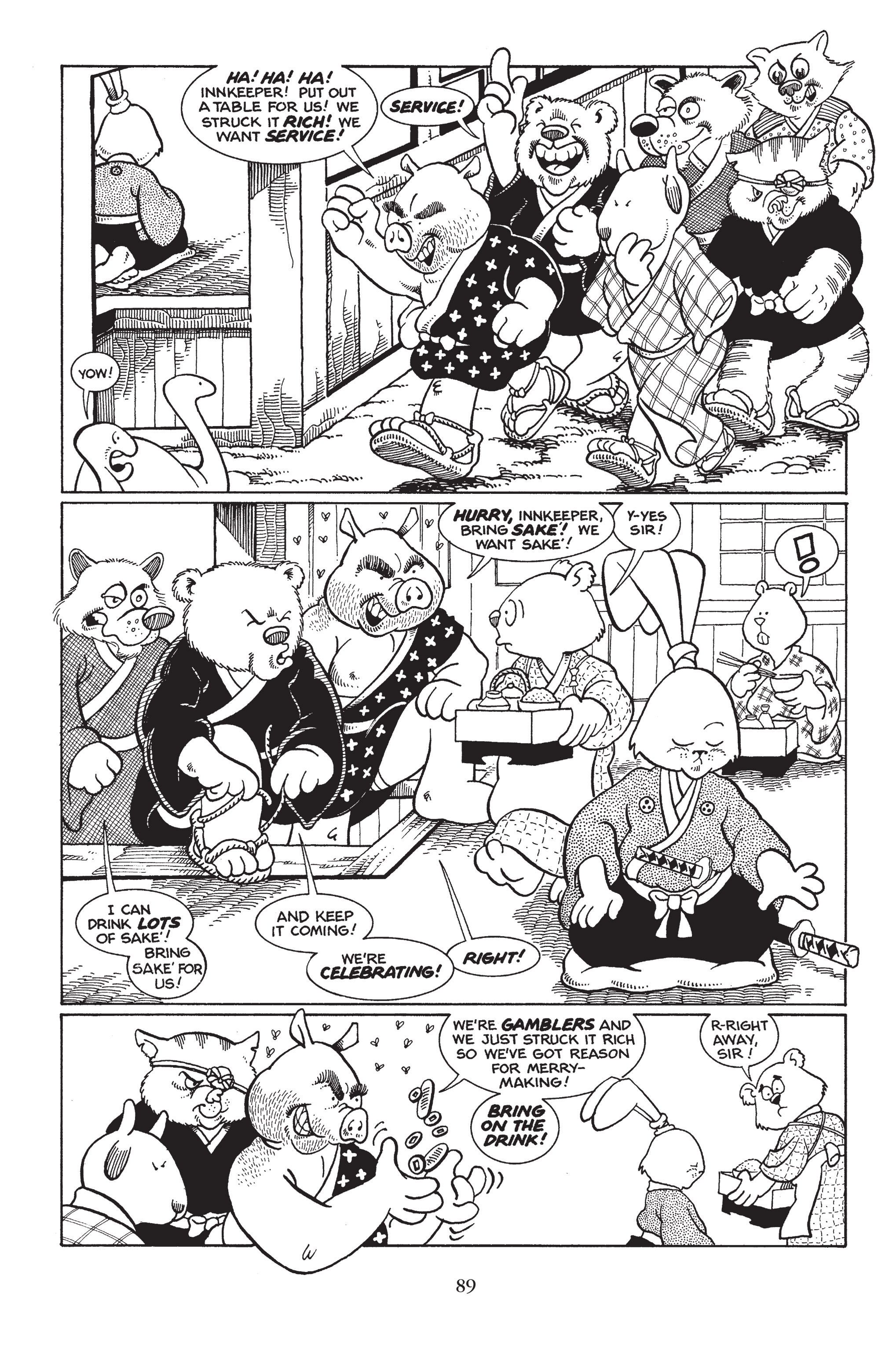 Read online Usagi Yojimbo (1987) comic -  Issue # _TPB 1 - 88
