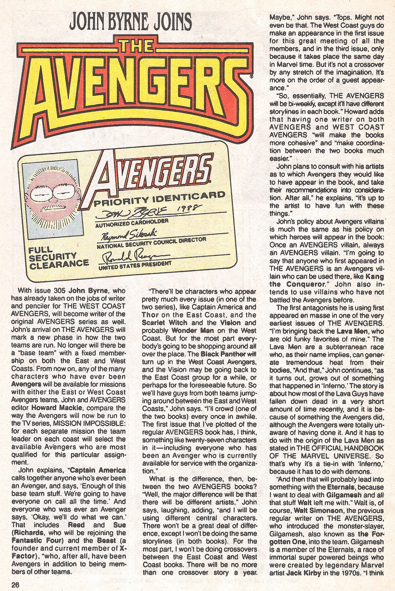 Read online Marvel Age comic -  Issue #74 - 26