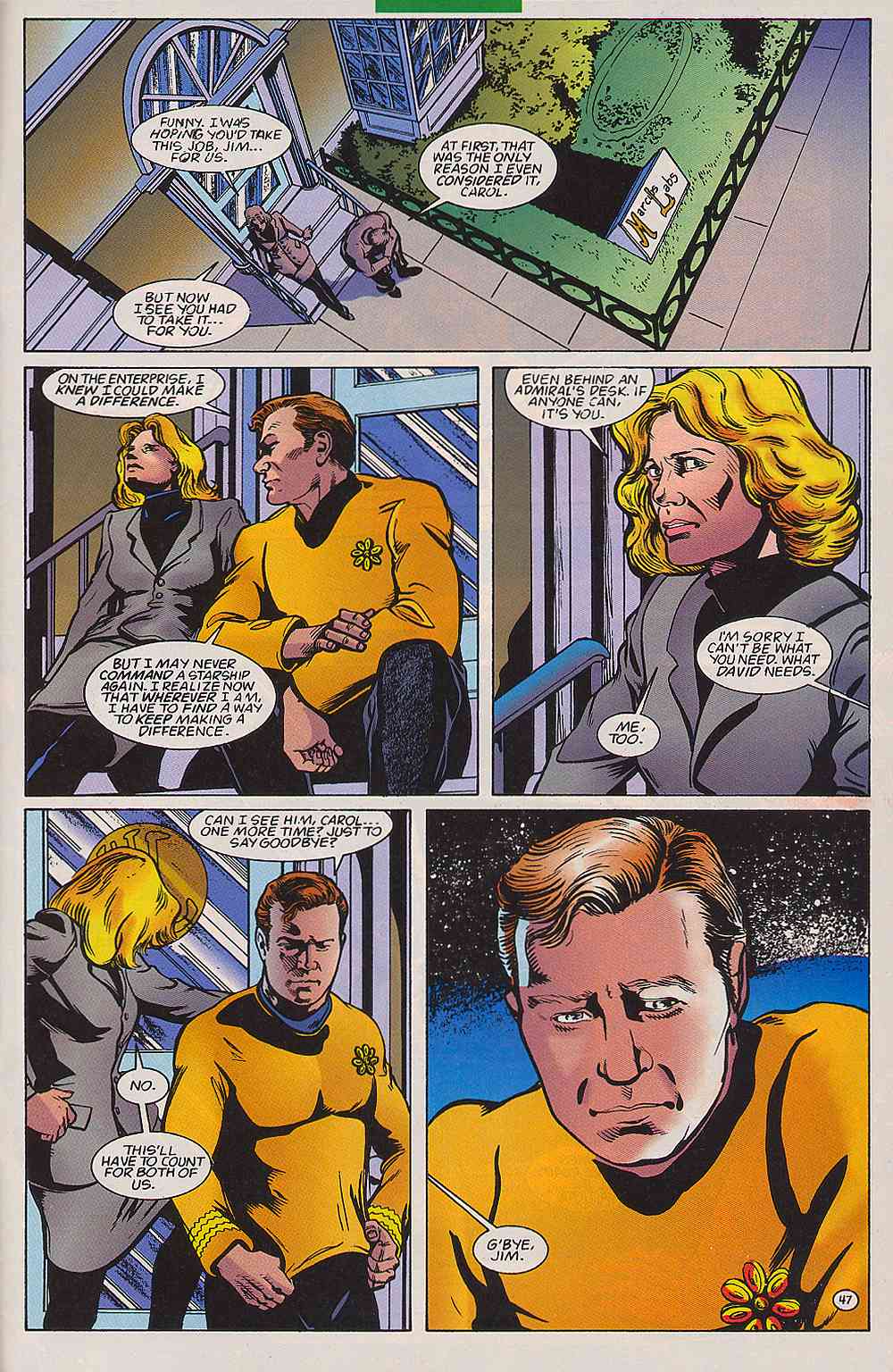 Read online Star Trek (1989) comic -  Issue #75 - 47