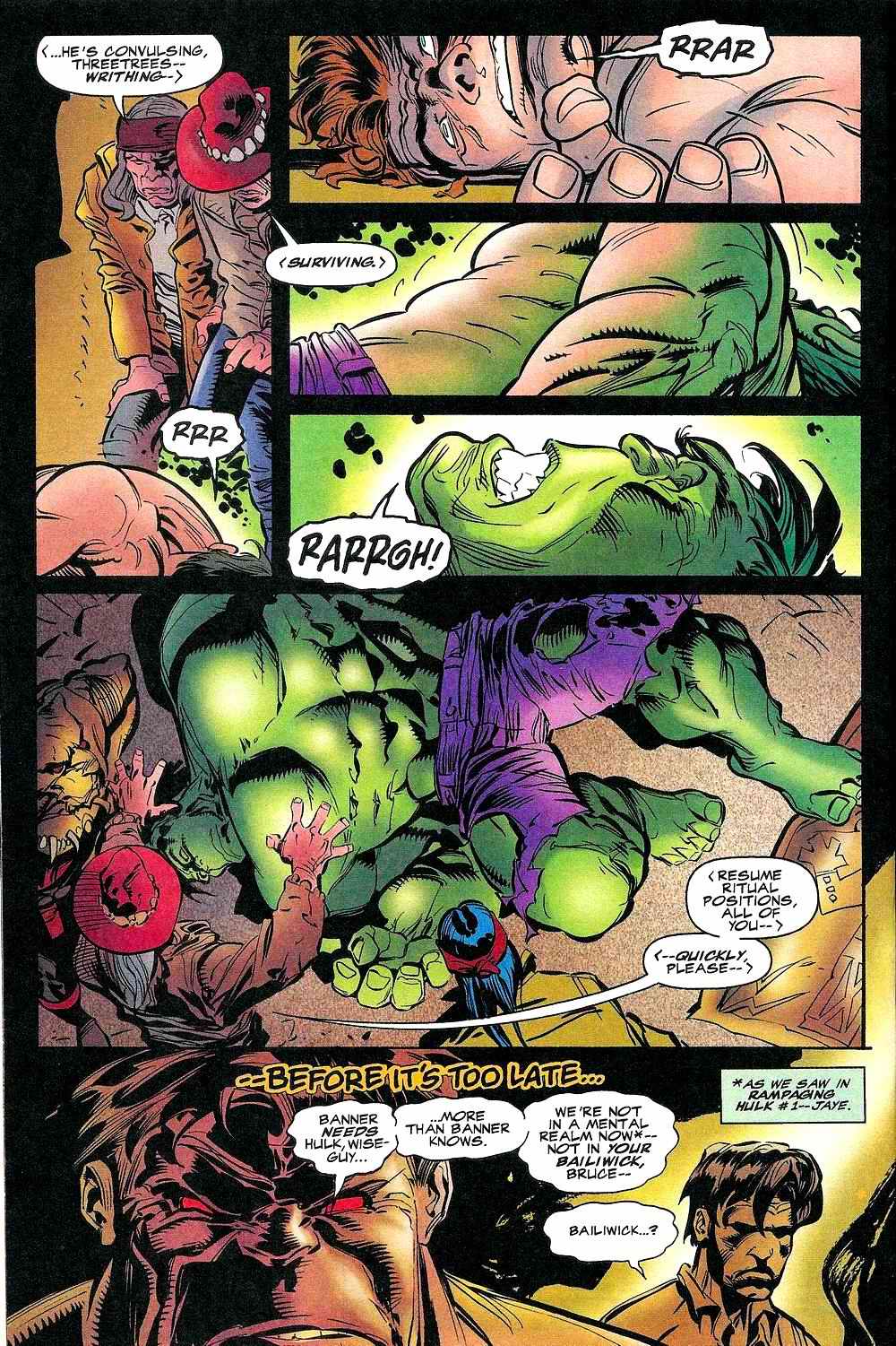 Read online The Rampaging Hulk (1998) comic -  Issue #6 - 21