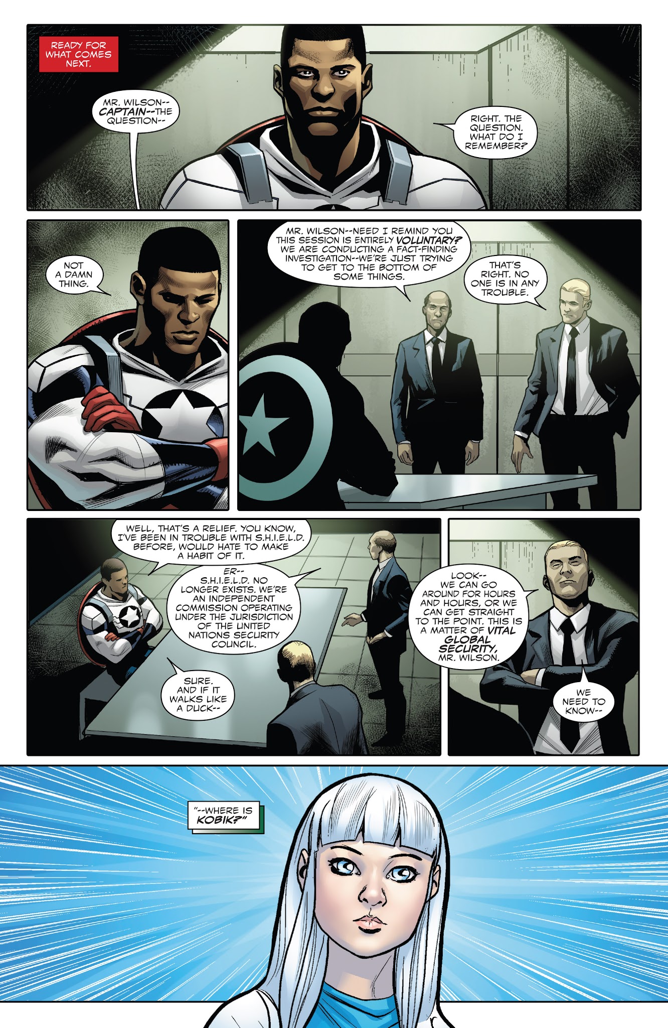 Read online Generations: Sam Wilson Captain America & Steve Rogers Captain America comic -  Issue # Full - 27