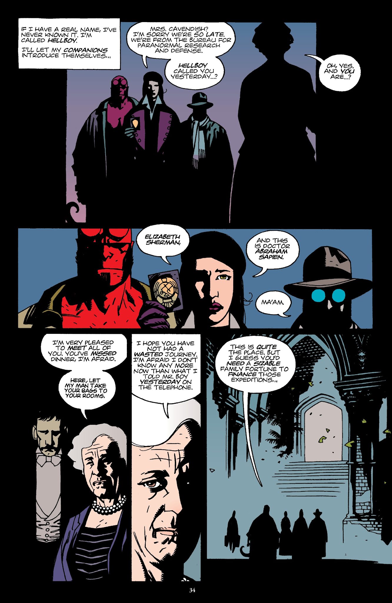 Read online Hellboy Omnibus comic -  Issue # TPB 1 (Part 1) - 35