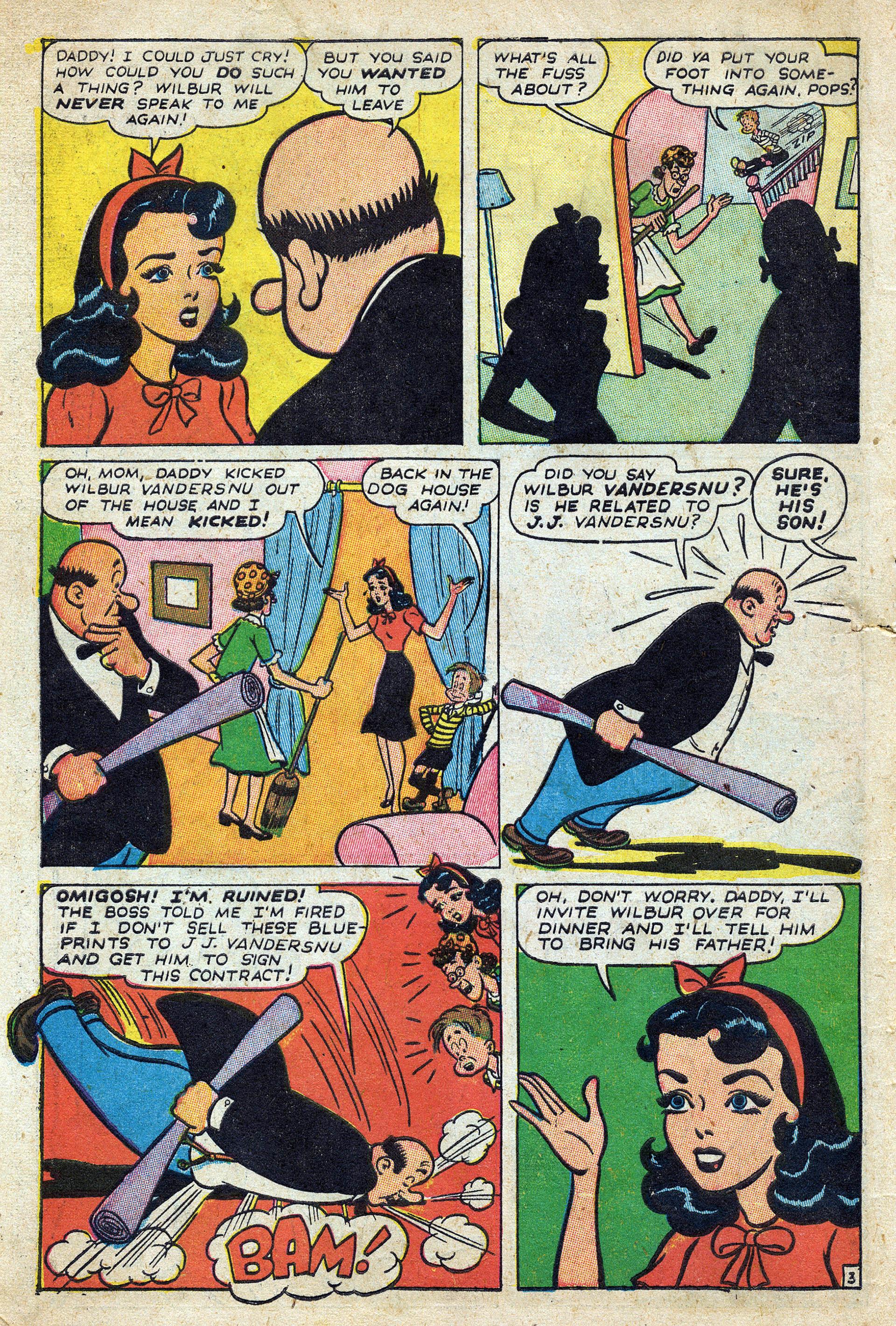 Read online Margie Comics comic -  Issue #35 - 10