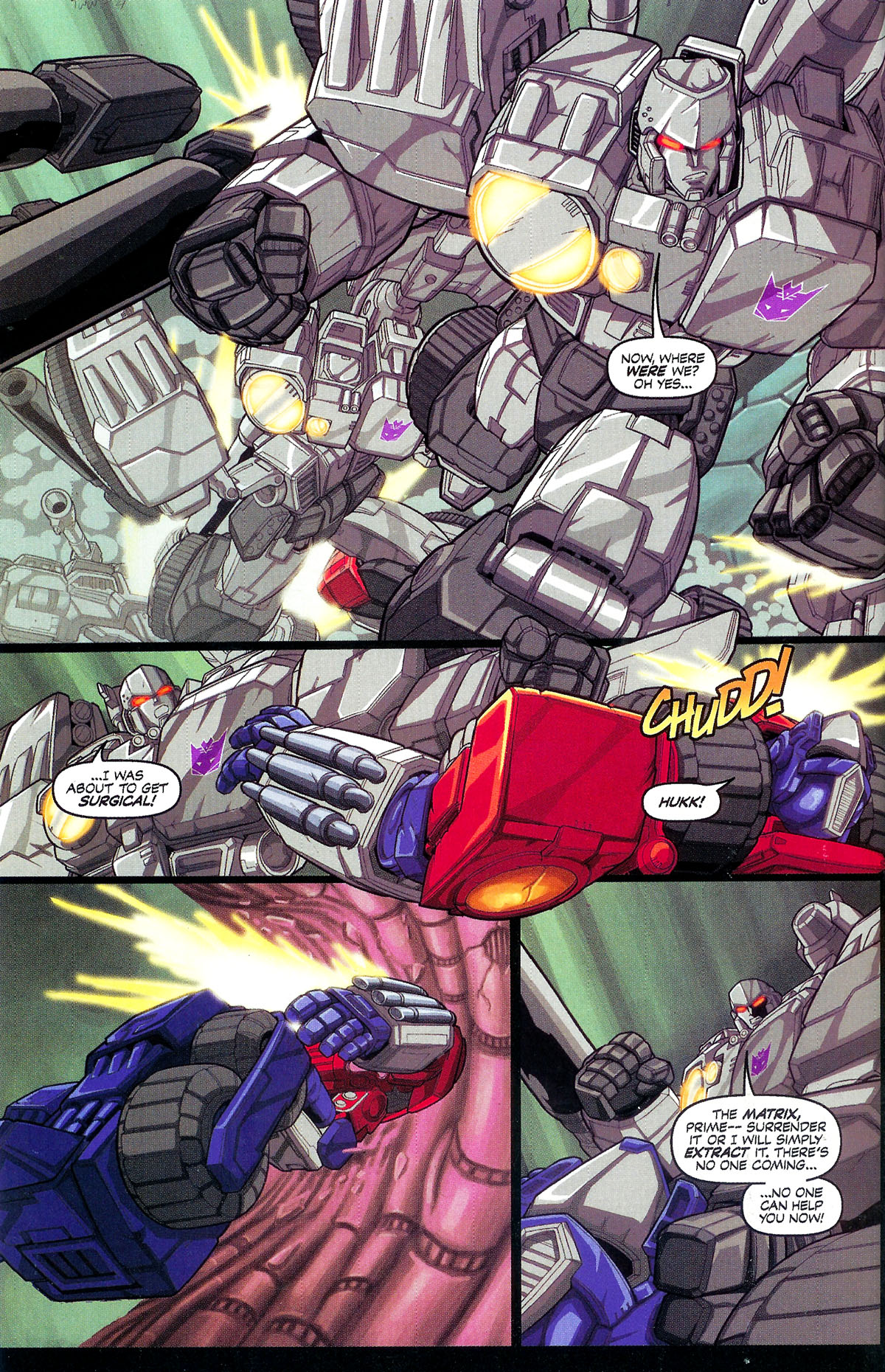 Read online Transformers: The War Within comic -  Issue #4 - 8
