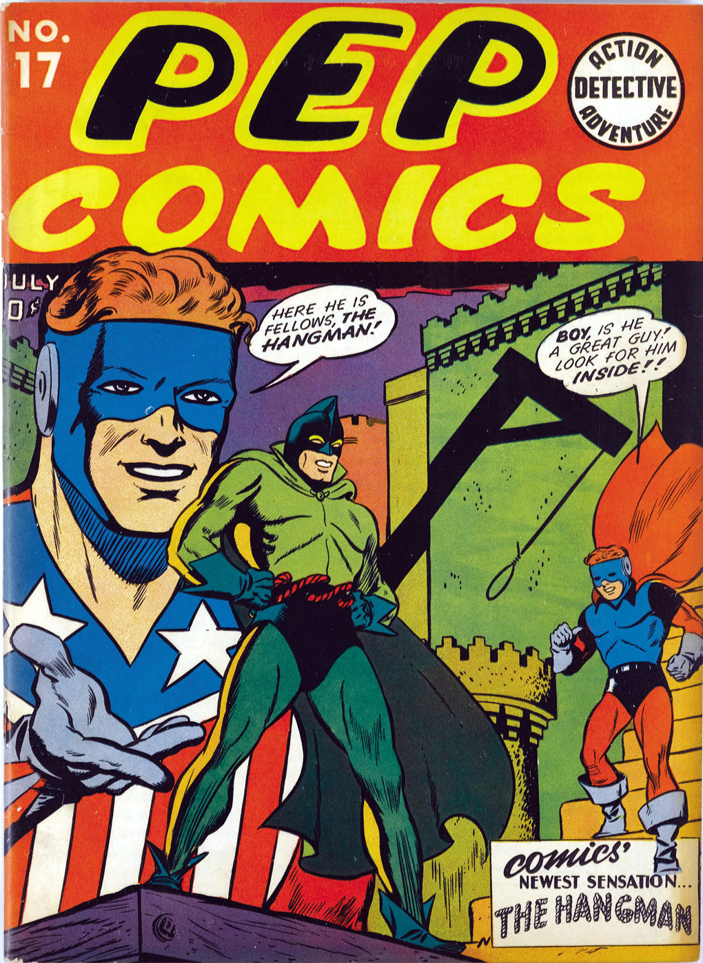 Read online Pep Comics comic -  Issue #17 - 2