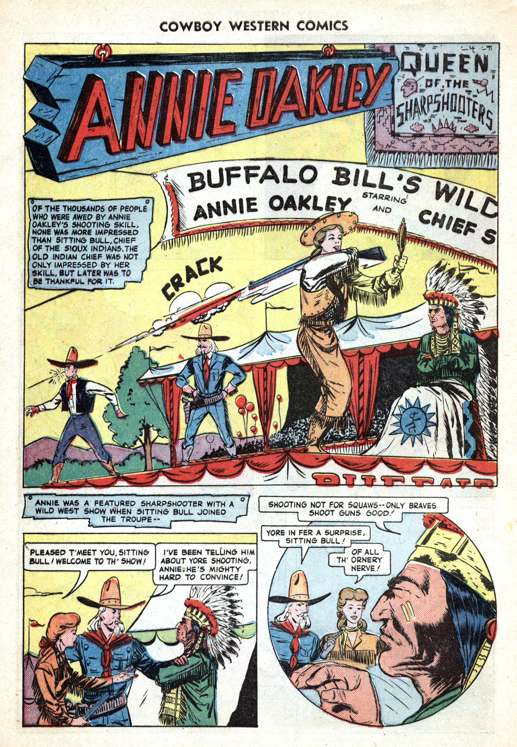 Read online Cowboy Western Comics (1948) comic -  Issue #32 - 8