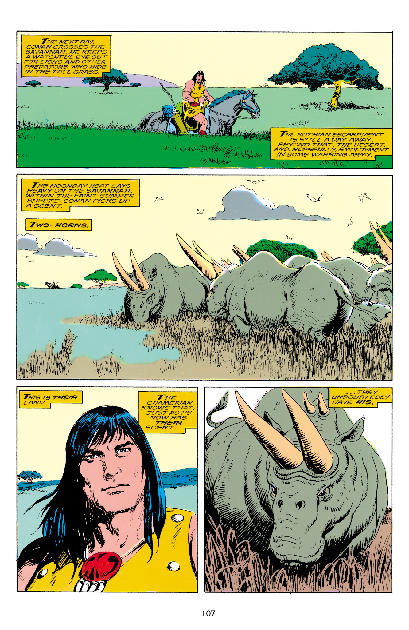 Read online The Chronicles of Conan comic -  Issue # TPB 27 (Part 1) - 107
