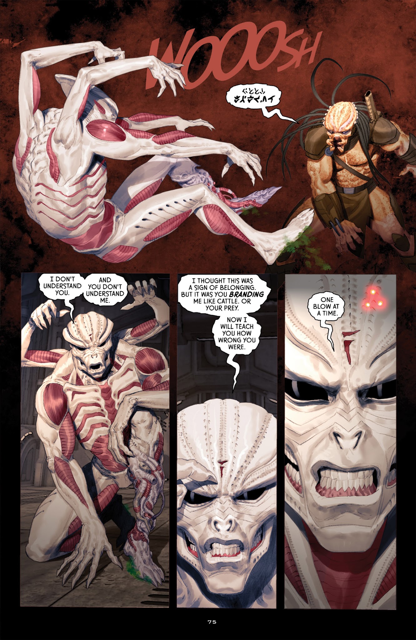 Read online Alien vs. Predator: Fire and Stone comic -  Issue # _TPB - 77