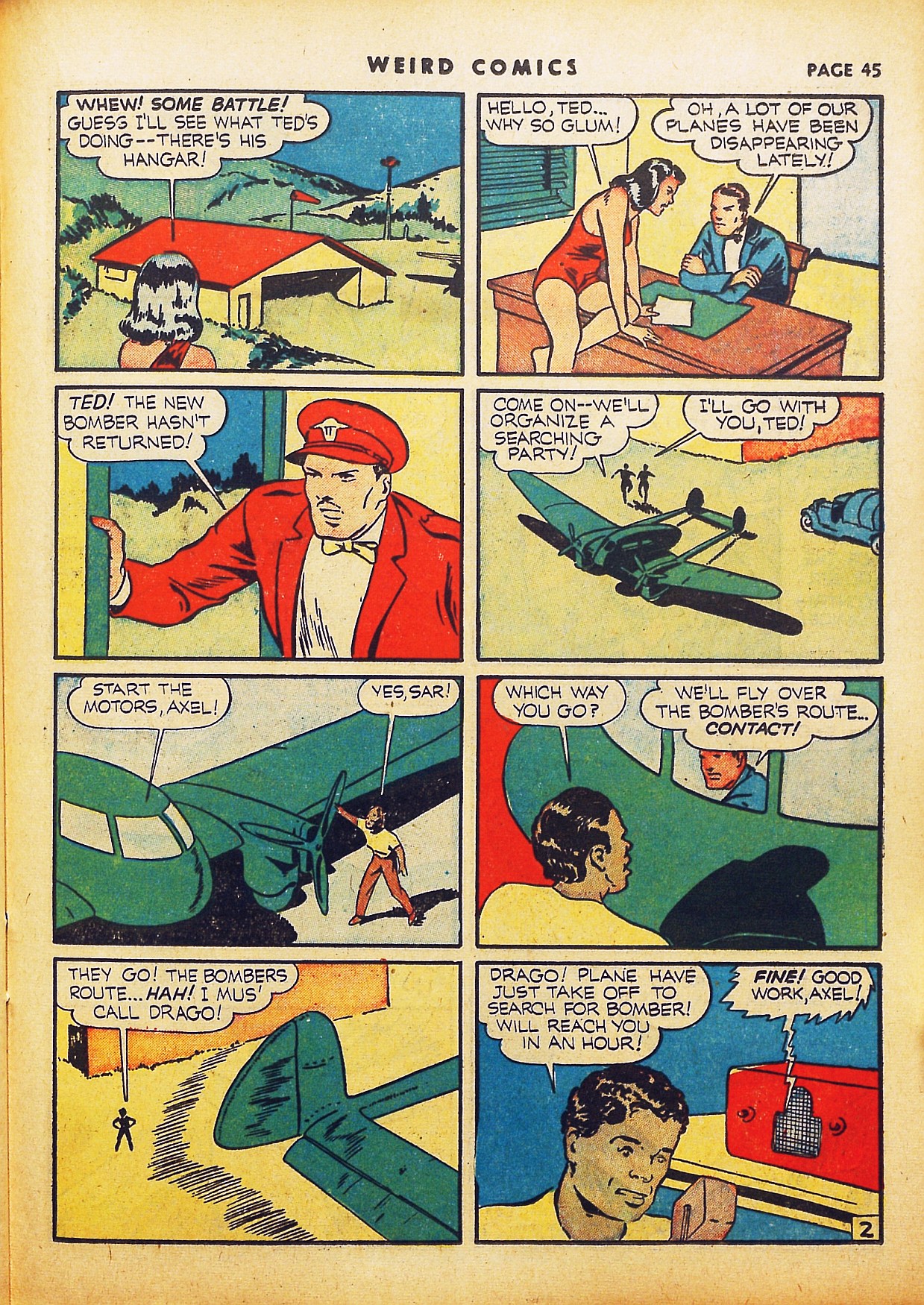 Read online Weird Comics comic -  Issue #12 - 46