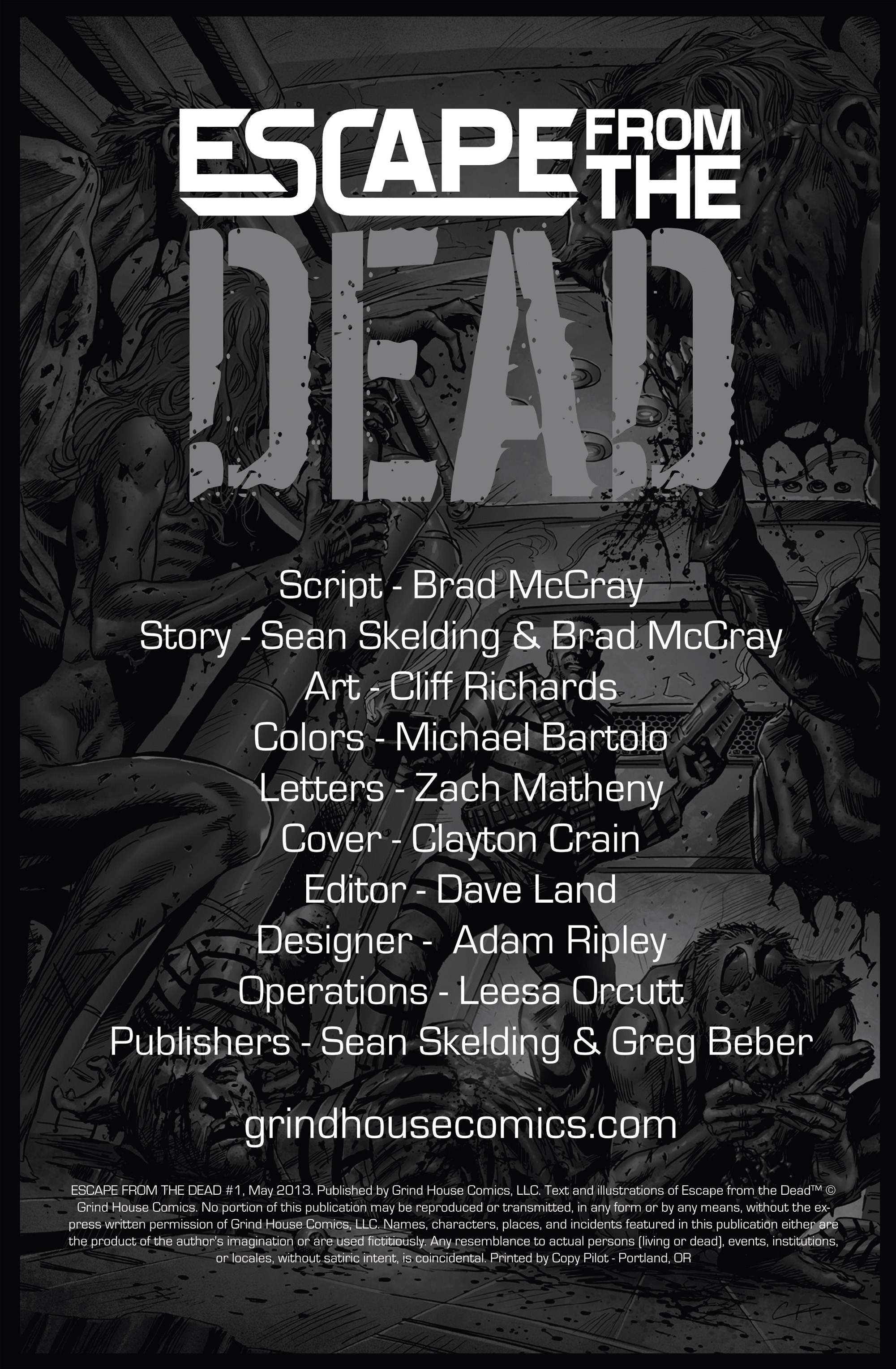 Escape From The Dead Issue #4 #4 - English 2