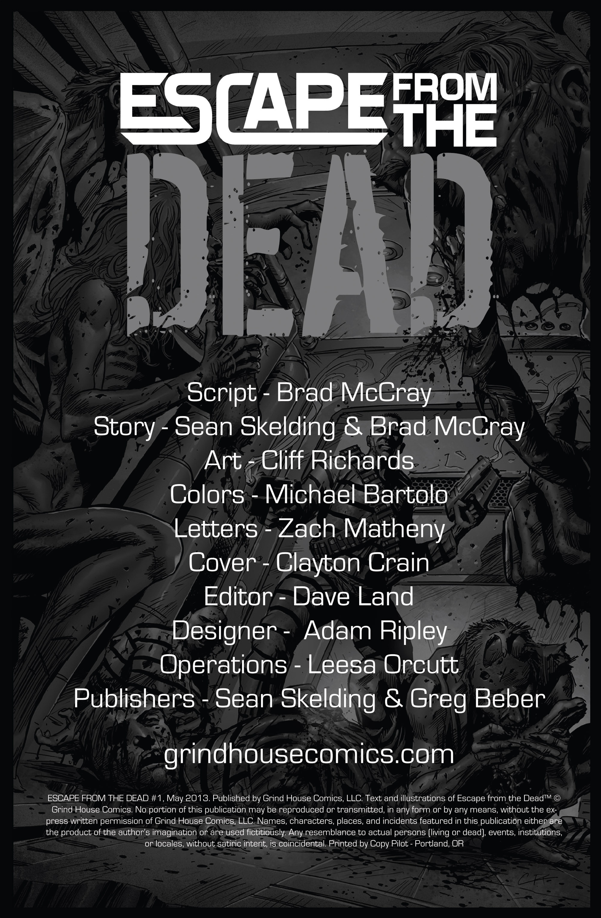 Read online Escape From The Dead comic -  Issue #4 - 2