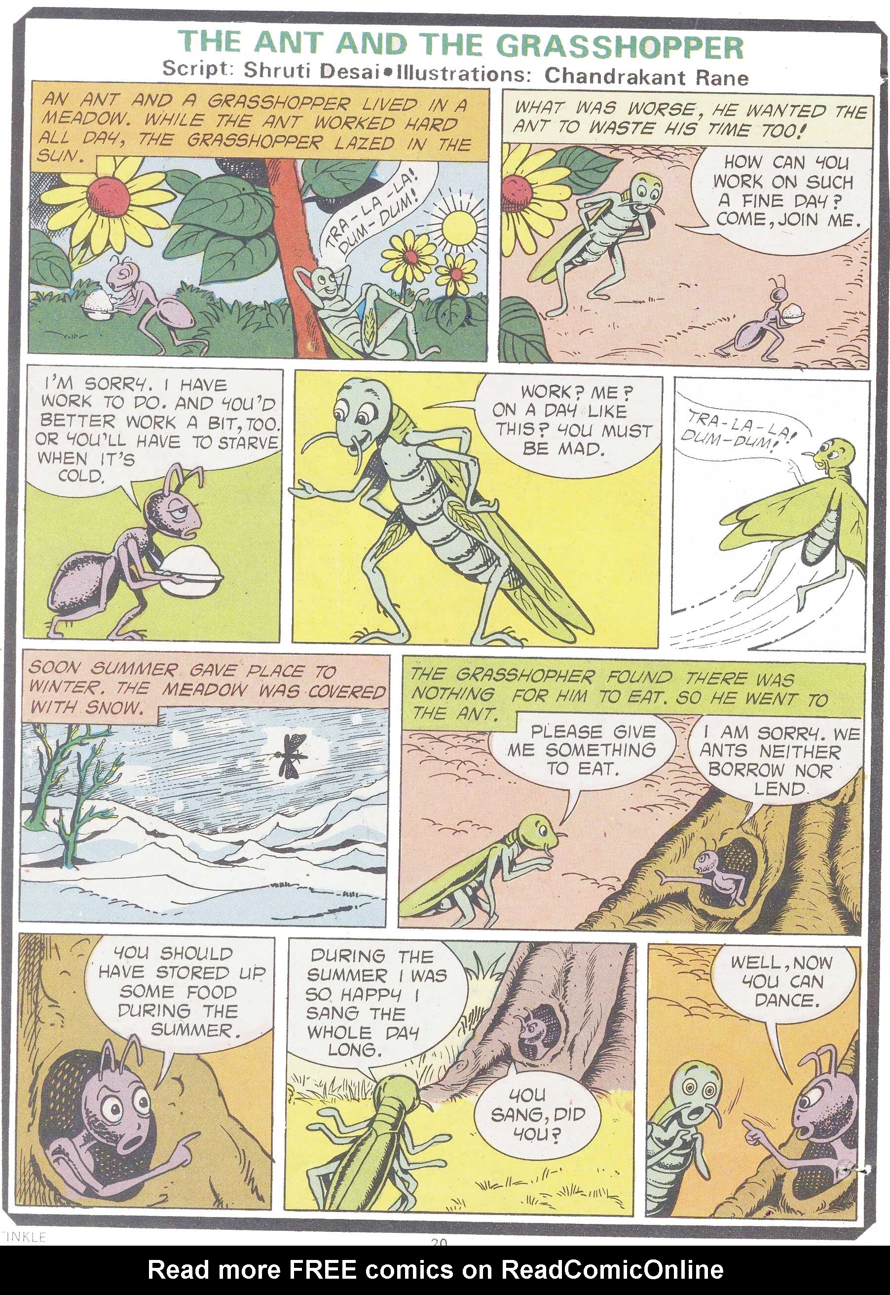 Read online Tinkle comic -  Issue #7 - 22