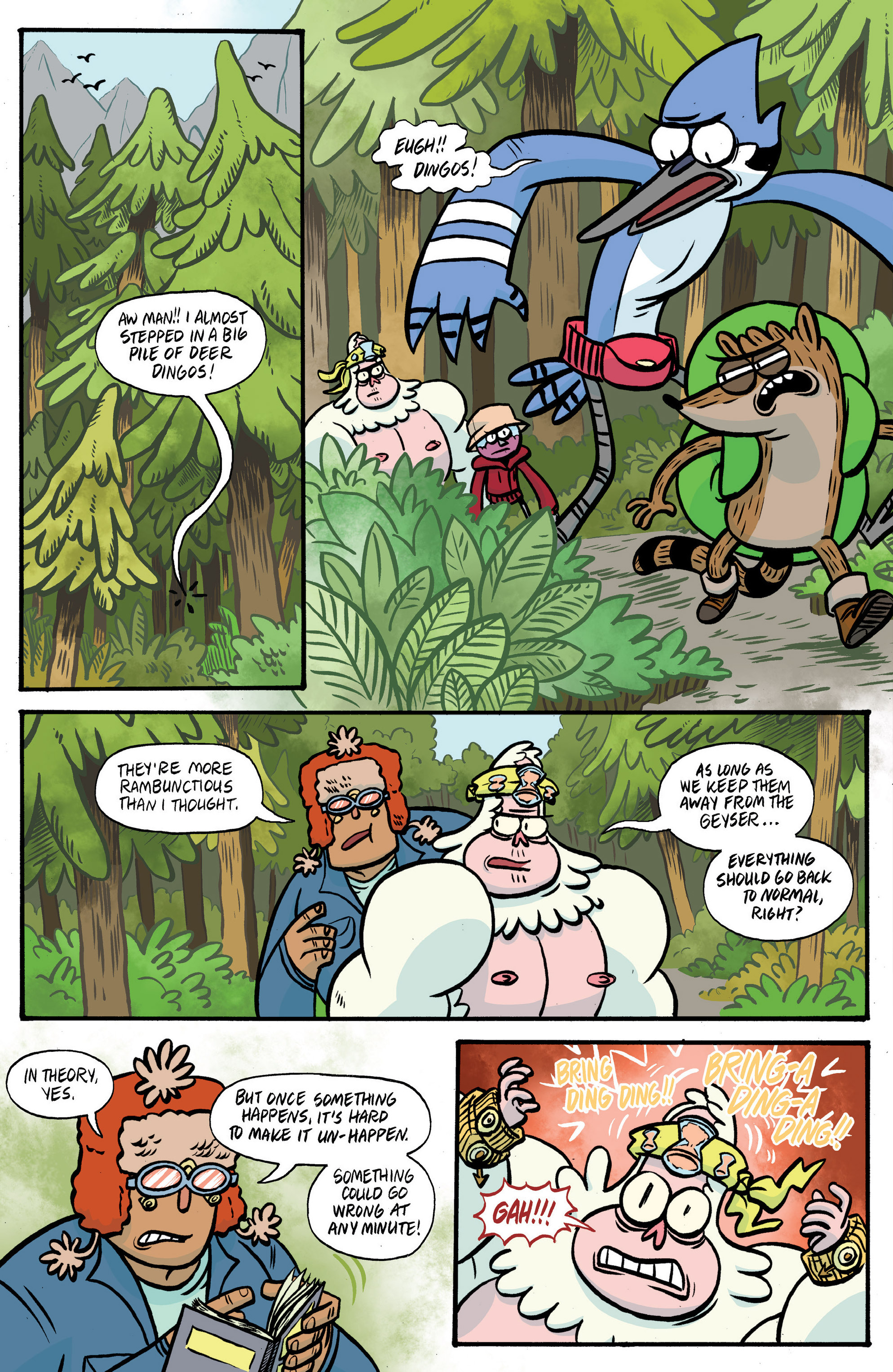 Read online Regular Show: Skips comic -  Issue #4 - 11