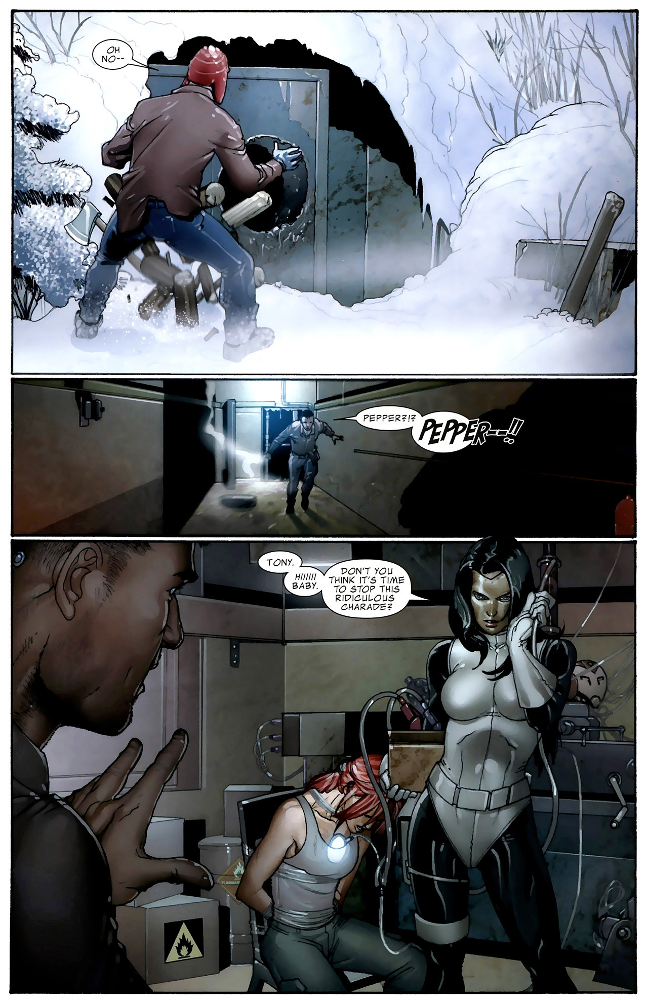 Read online The Invincible Iron Man (2008) comic -  Issue #15 - 17