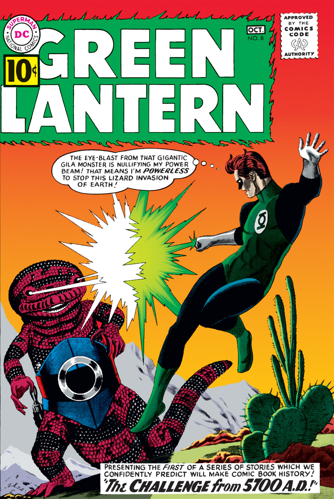 Read online Green Lantern (1960) comic -  Issue #8 - 1