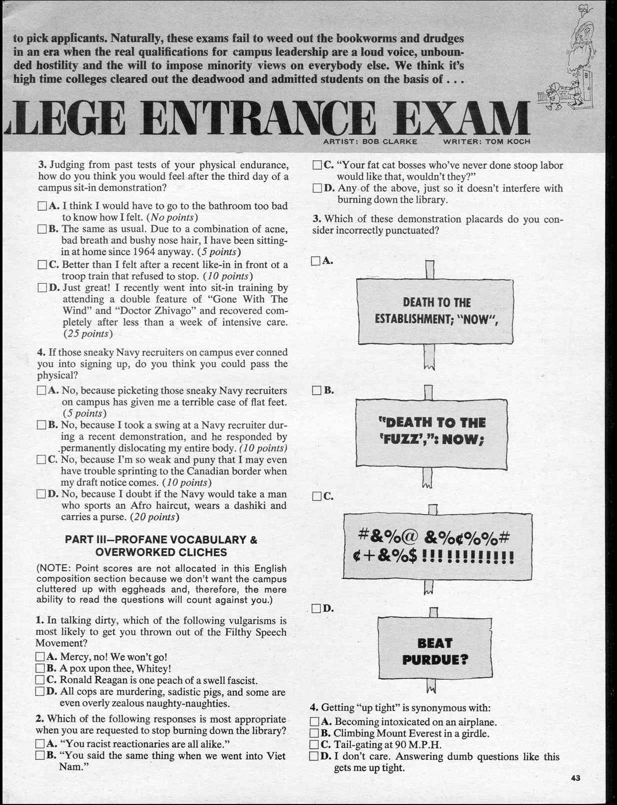 Read online MAD comic -  Issue #135 - 45