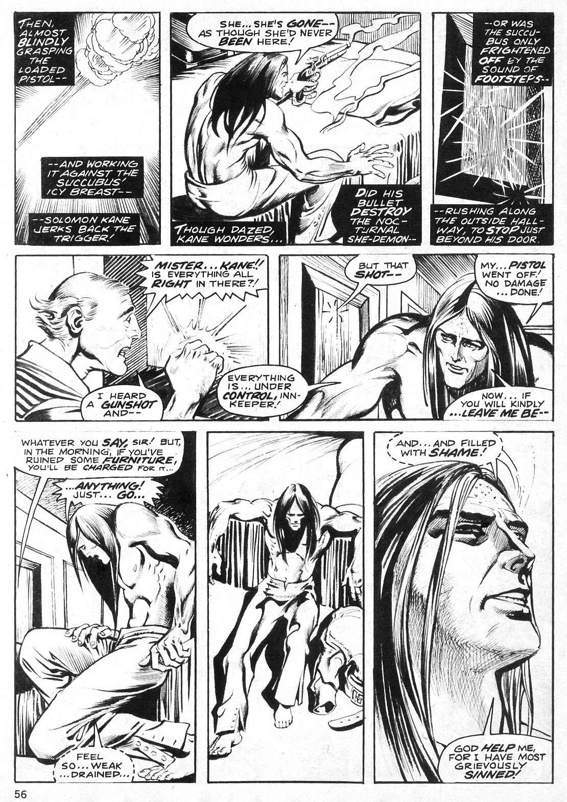 Read online The Savage Sword Of Conan comic -  Issue #25 - 56