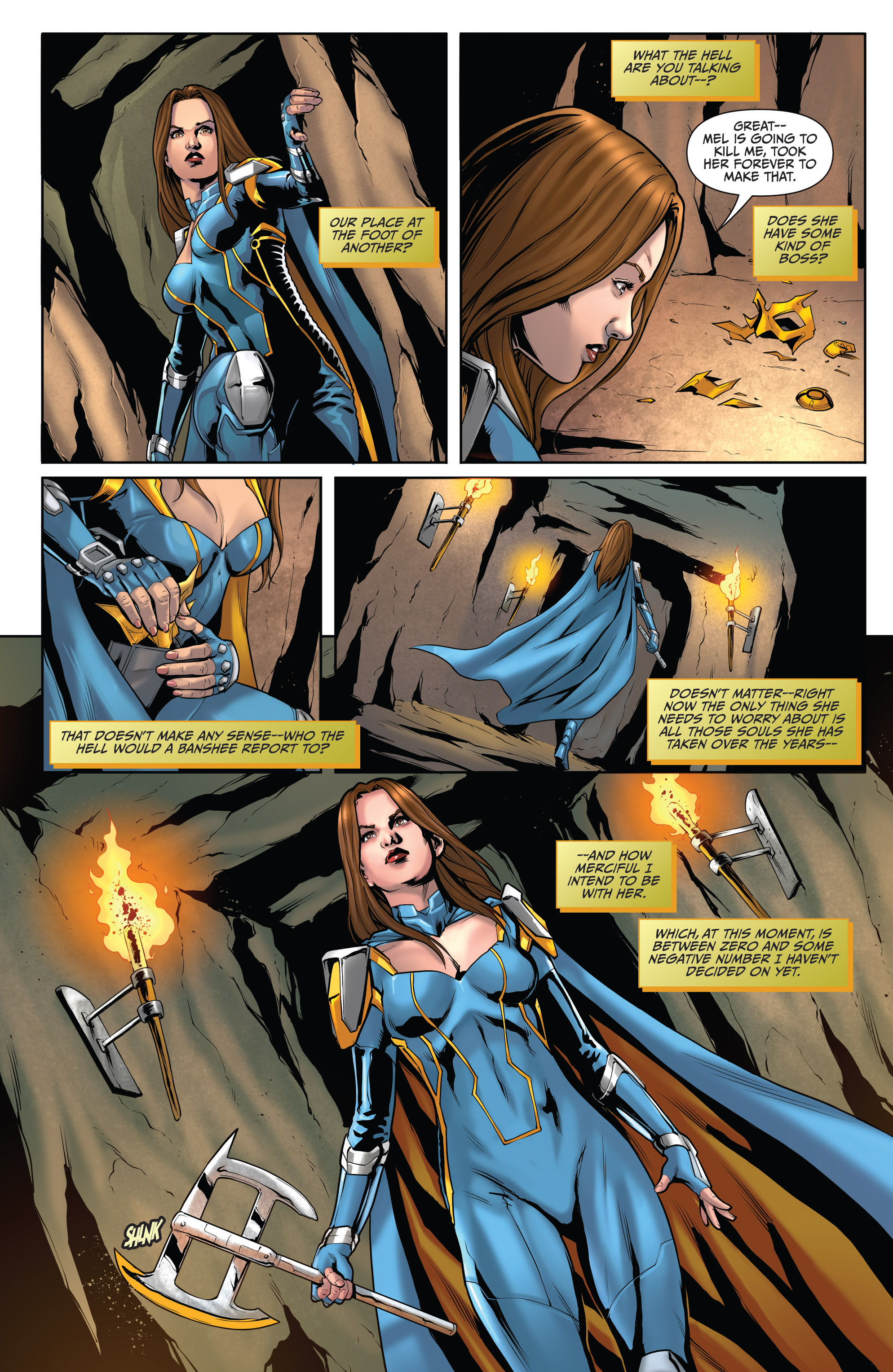 Read online Belle: Scream of the Banshee comic -  Issue # Full - 19