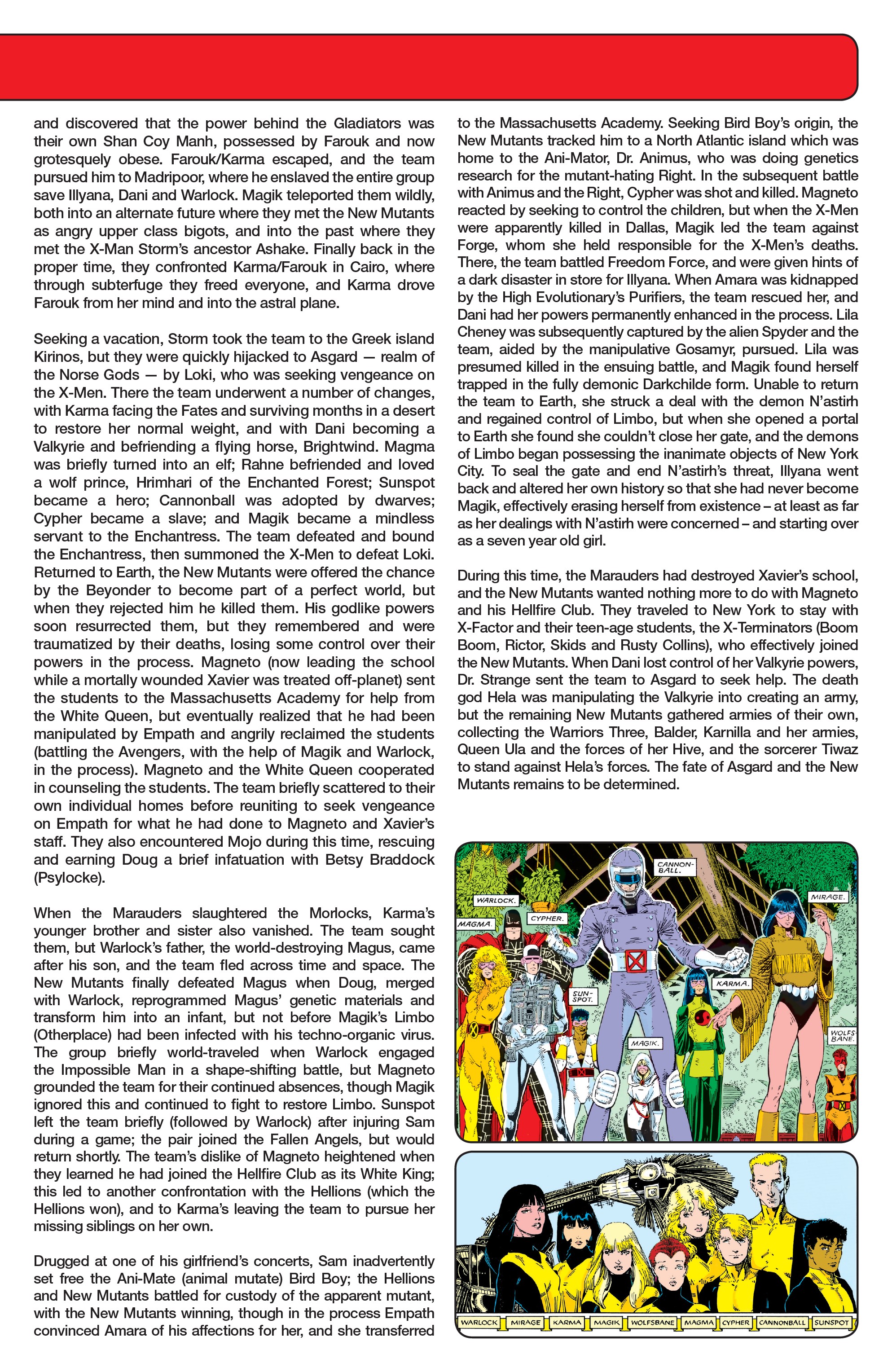 Read online Marvel Legacy:  The 1980's Handbook comic -  Issue # Full - 37