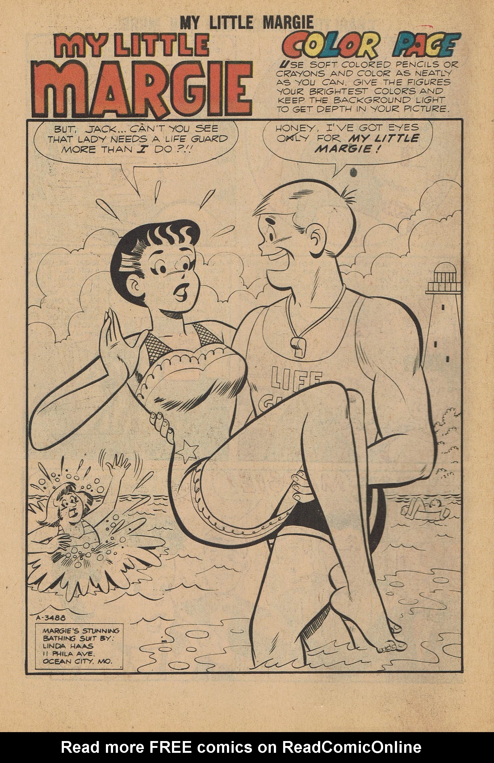 Read online My Little Margie (1954) comic -  Issue #52 - 10