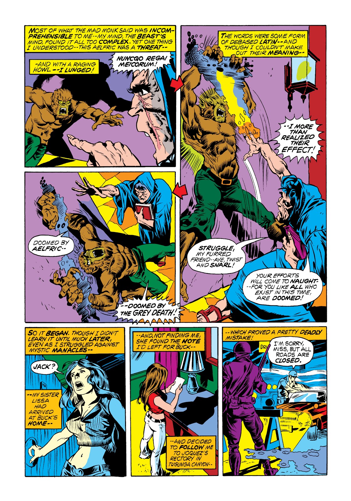 Marvel Masterworks: Werewolf By Night issue TPB (Part 2) - Page 37