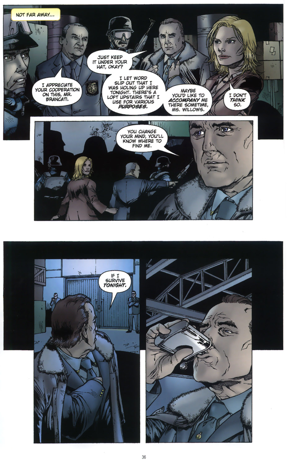 Read online CSI: Crime Scene Investigation: Thicker Than Blood comic -  Issue # Full - 38