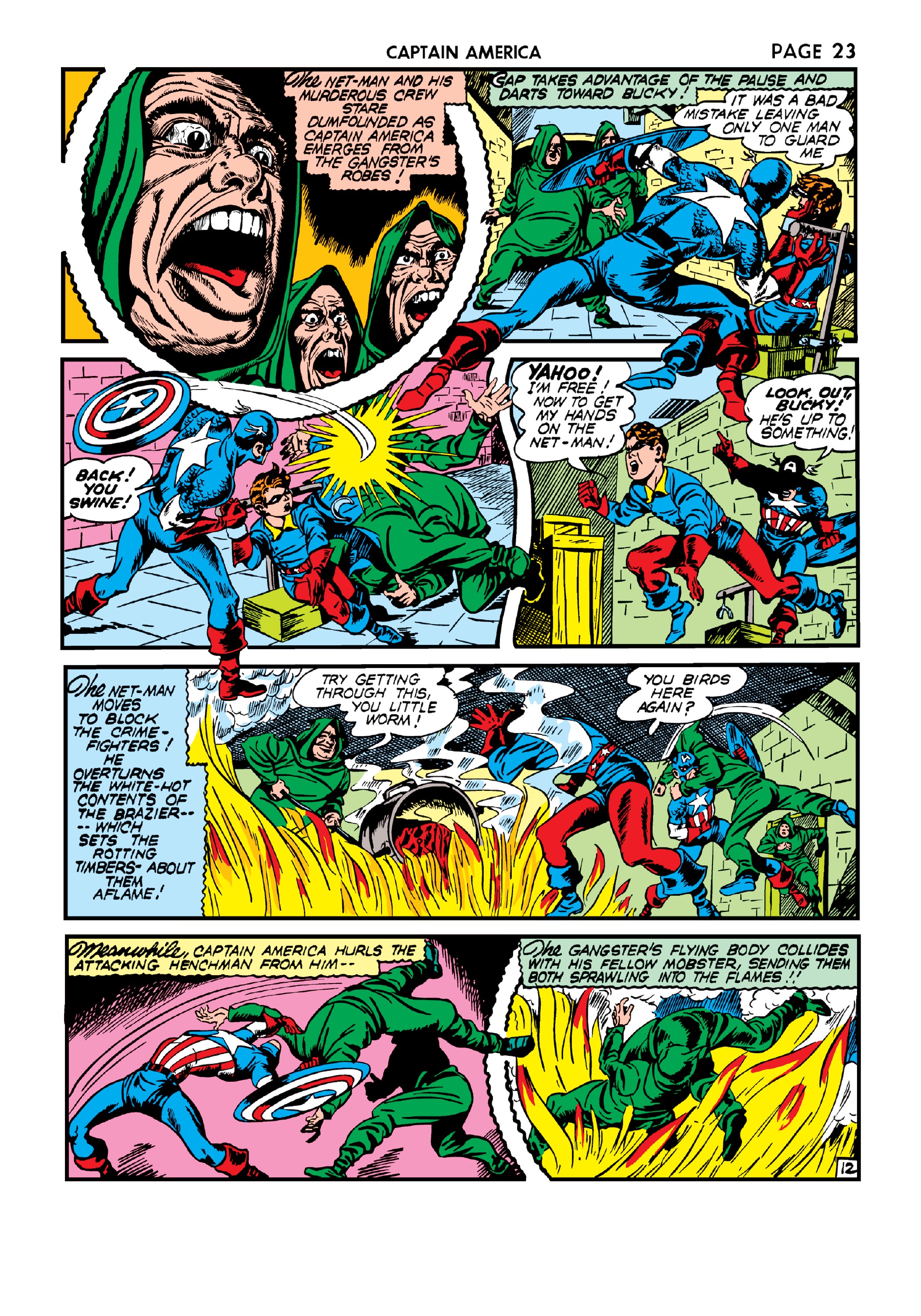 Read online Marvel Masterworks: Golden Age Captain America comic -  Issue # TPB 3 (Part 1) - 99
