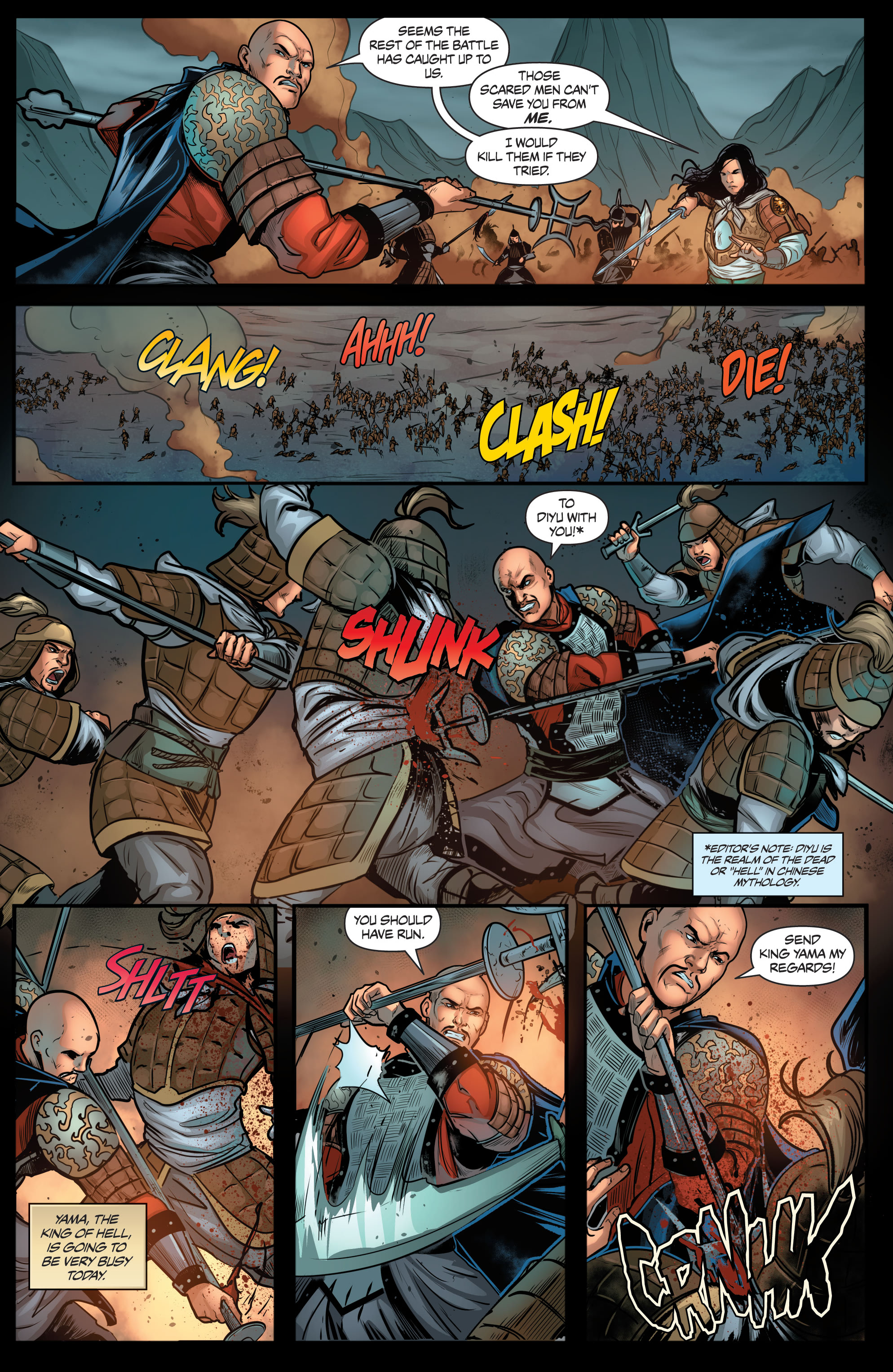Read online Shang comic -  Issue #1 - 23