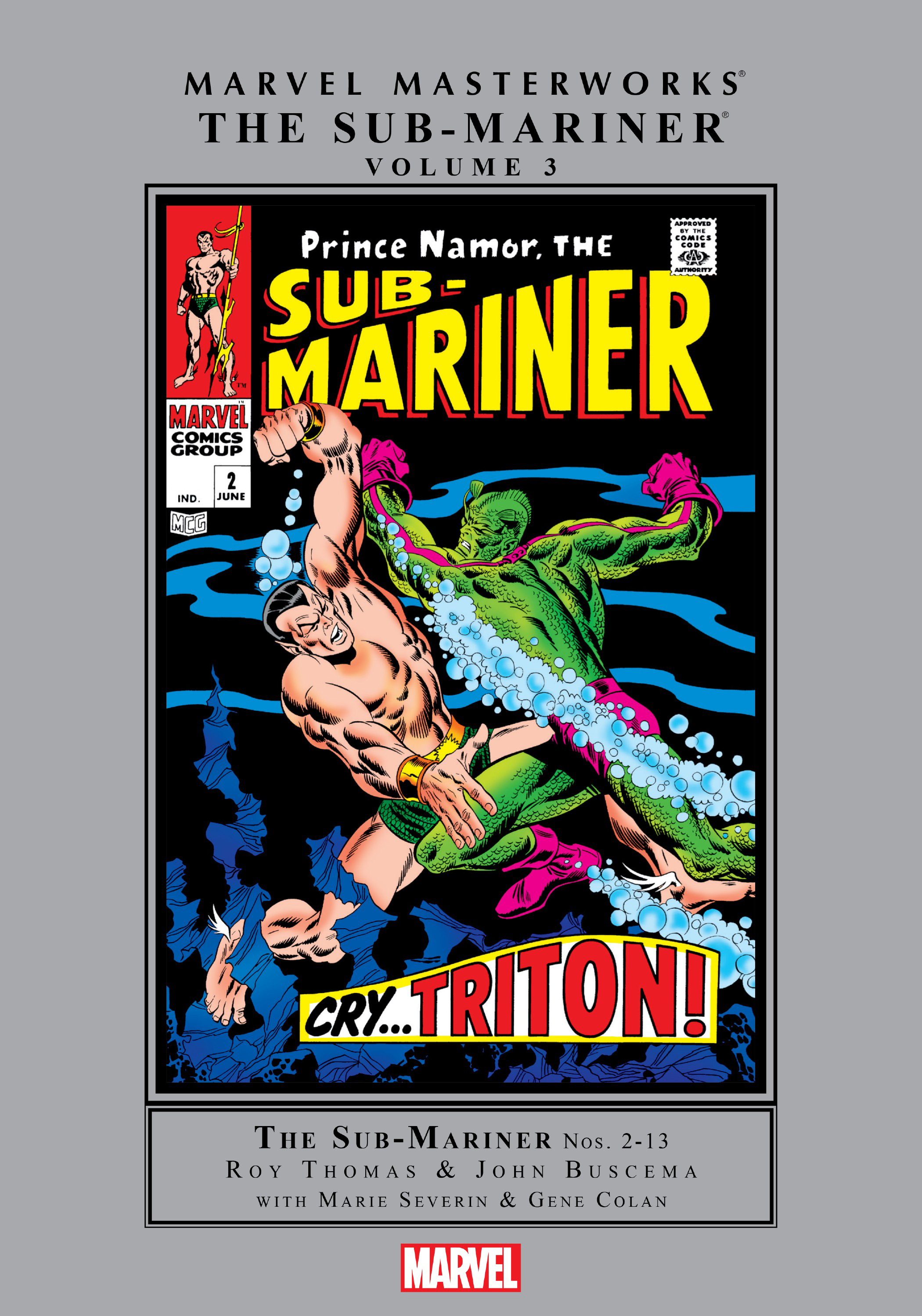 Read online Marvel Masterworks: The Sub-Mariner comic -  Issue # TPB 3 (Part 1) - 1