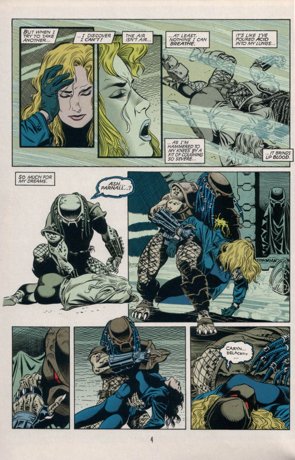 Read online Aliens/Predator: The Deadliest of the Species comic -  Issue #5 - 5