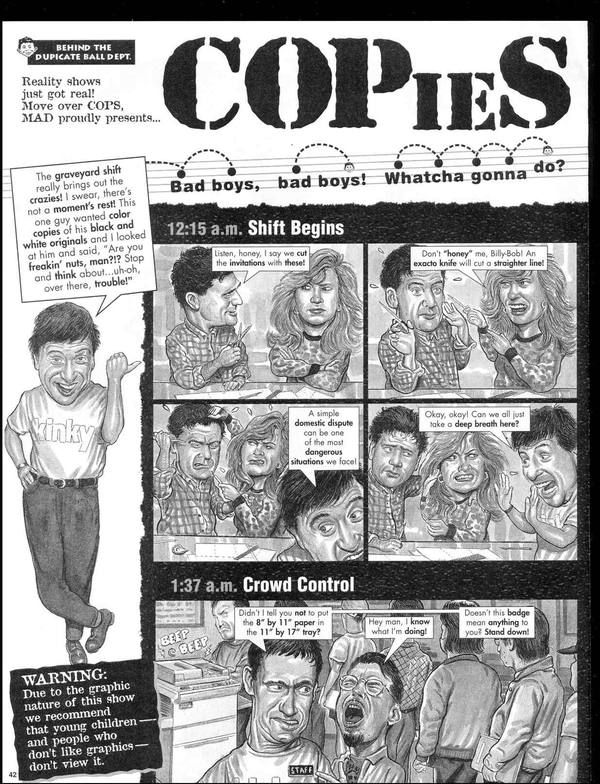 Read online MAD comic -  Issue #369 - 44