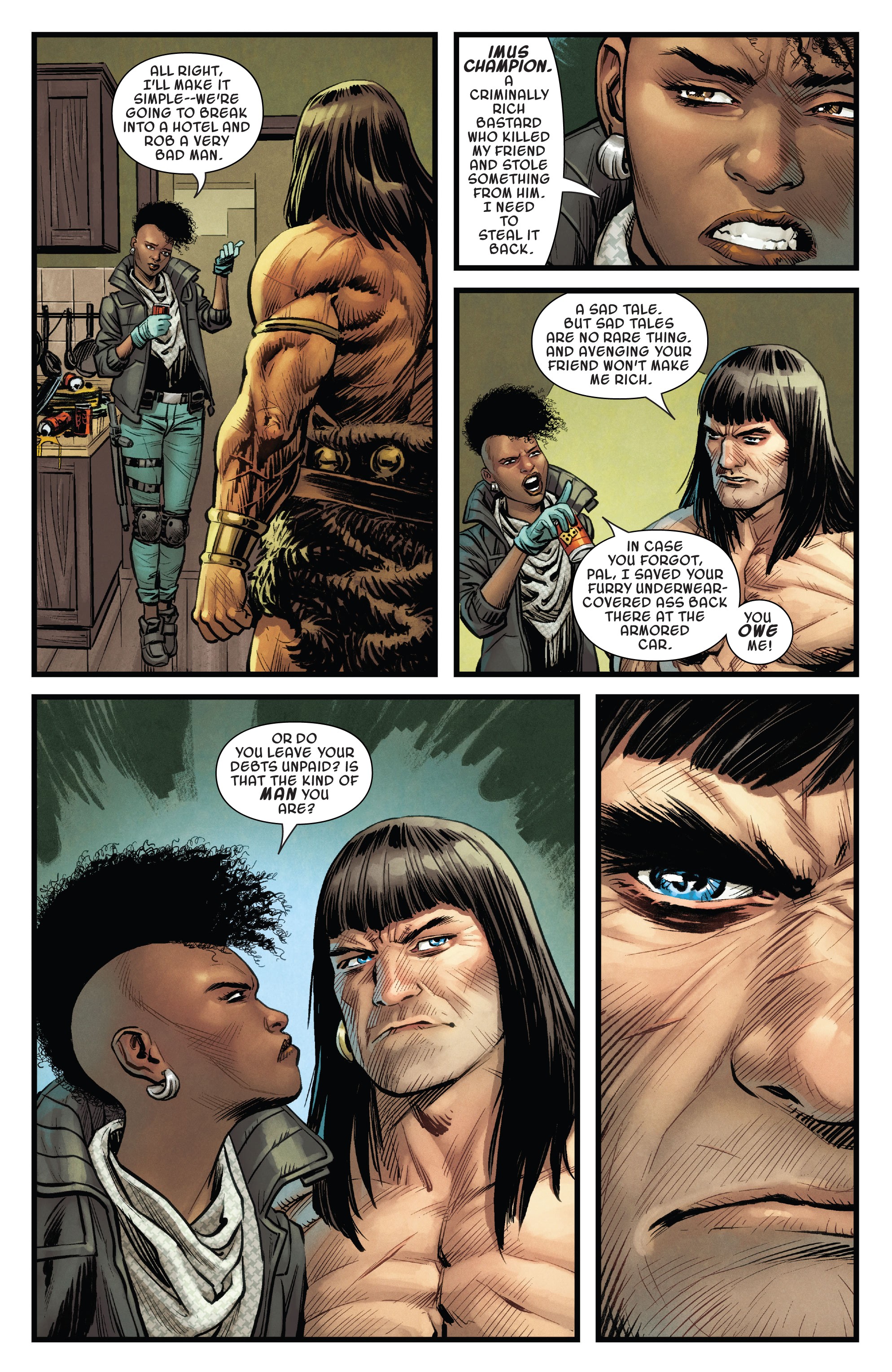 Read online Conan: Battle For The Serpent Crown comic -  Issue #1 - 14
