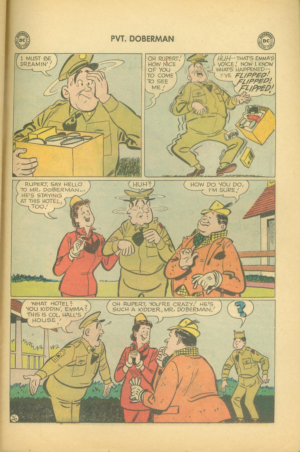 Read online Sgt. Bilko's Pvt. Doberman comic -  Issue #5 - 29
