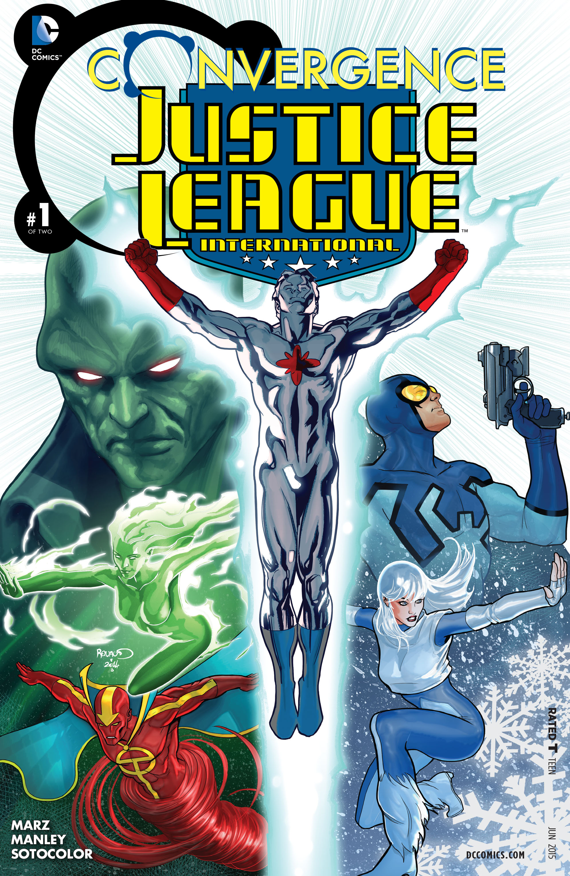 Read online Convergence Justice League International comic -  Issue #1 - 1