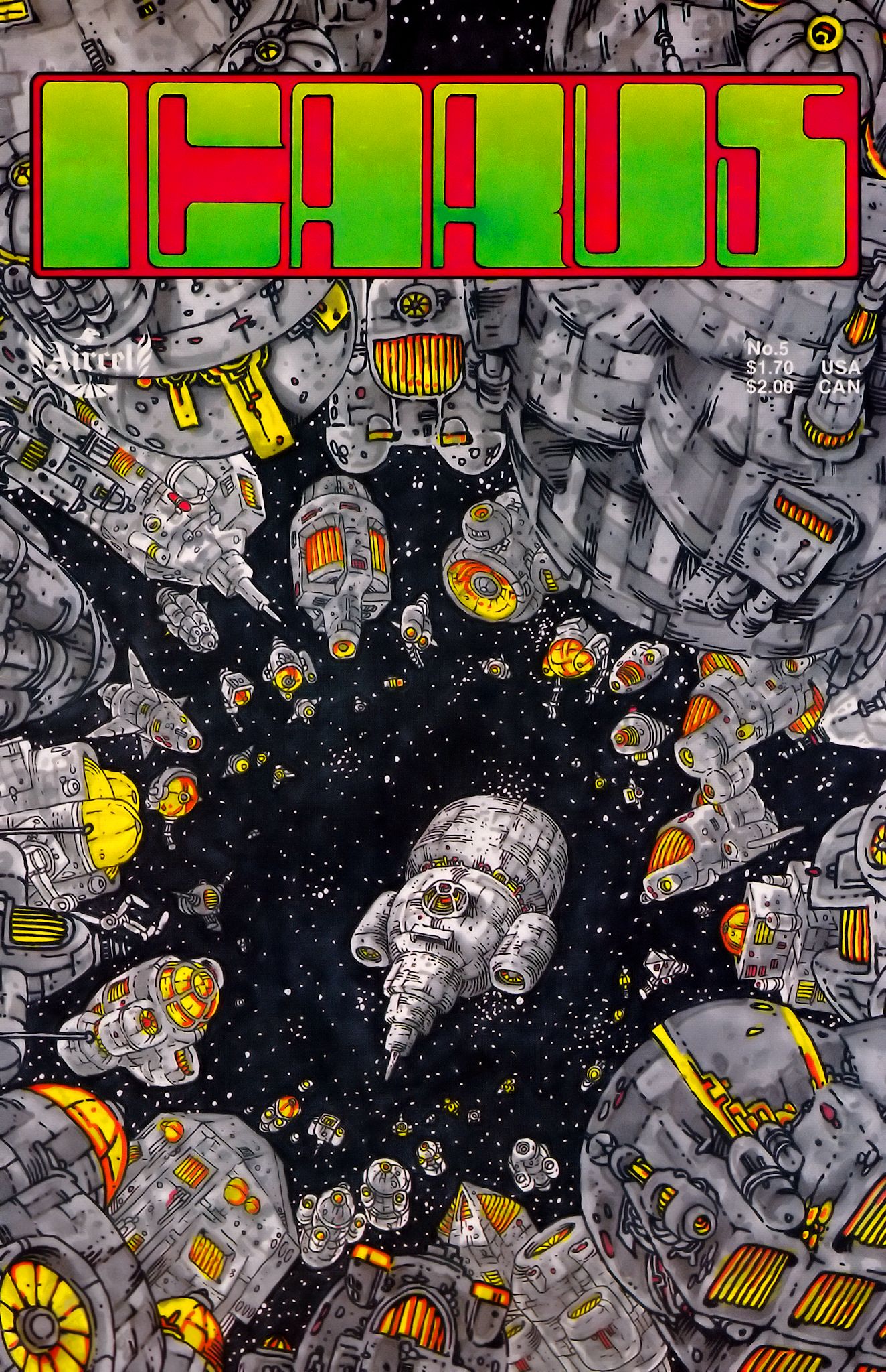 Read online Icarus comic -  Issue #5 - 1