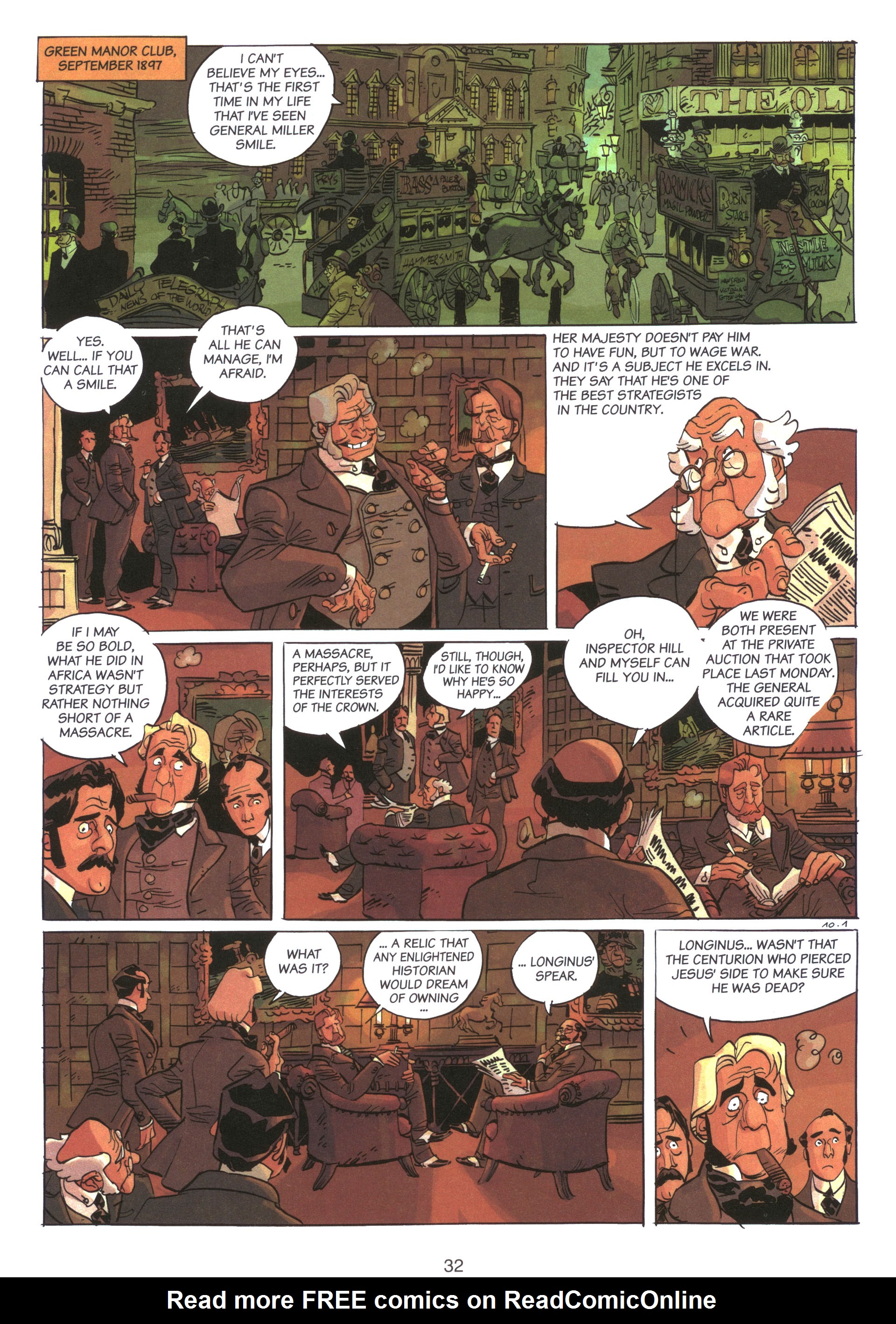 Read online Green Manor comic -  Issue #2 - 32