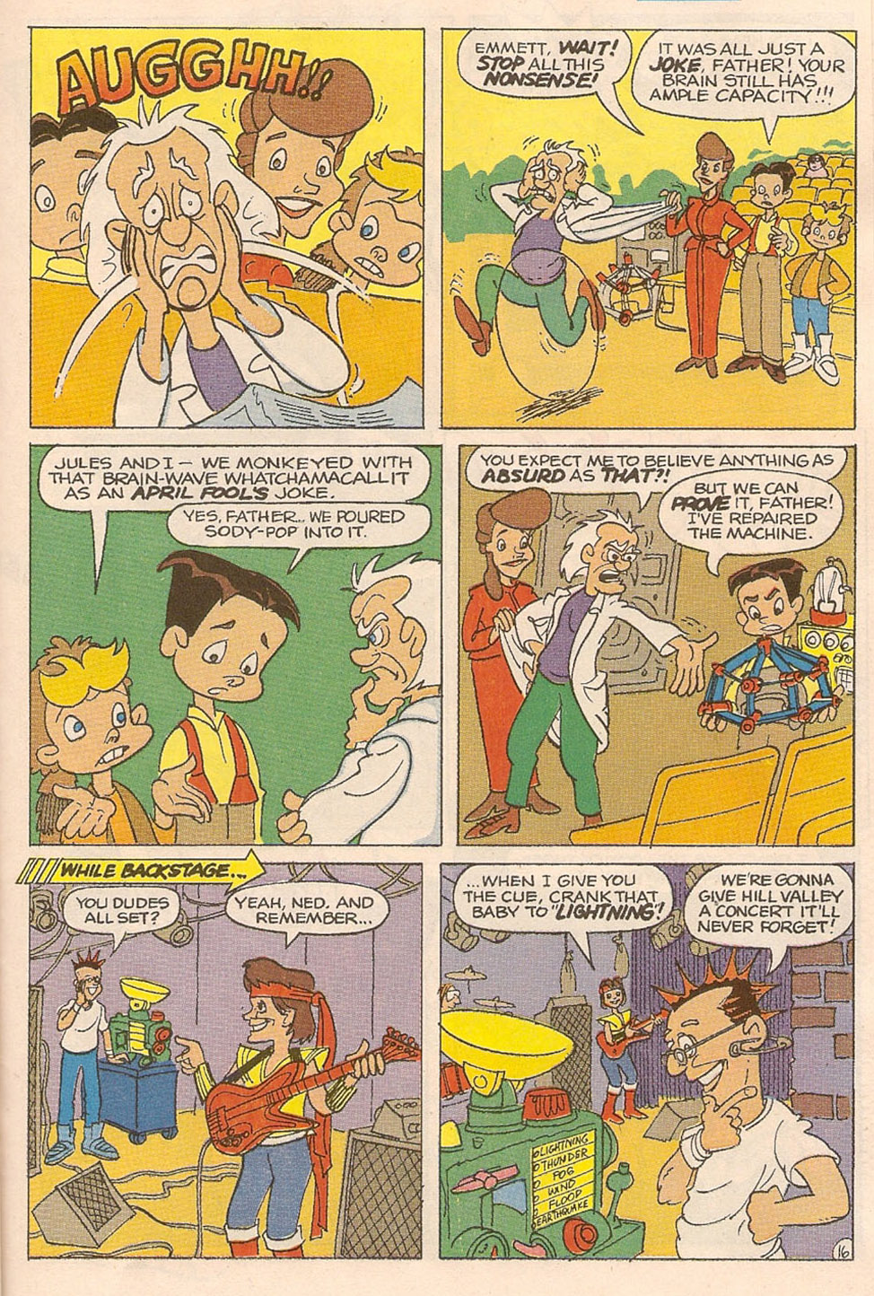 Read online Back to the Future (1991) comic -  Issue #4 - 18