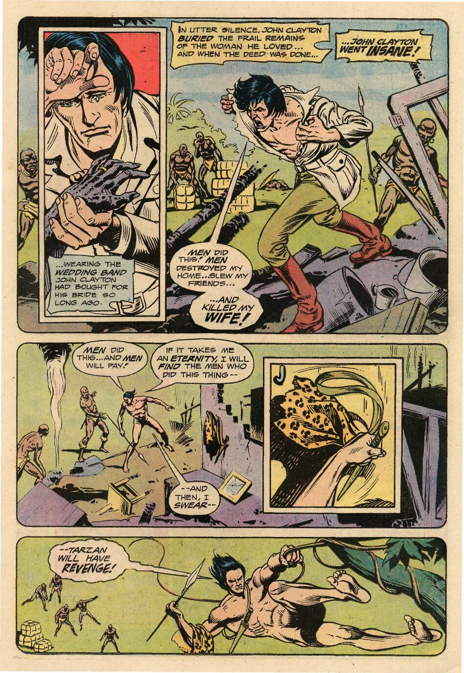 Read online Tarzan (1972) comic -  Issue #250 - 15