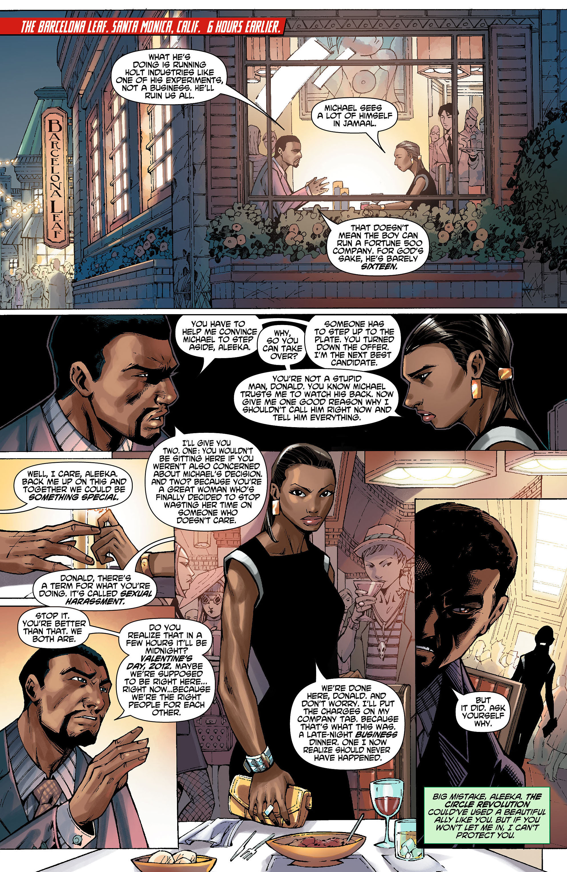 Read online Mister Terrific comic -  Issue #6 - 7